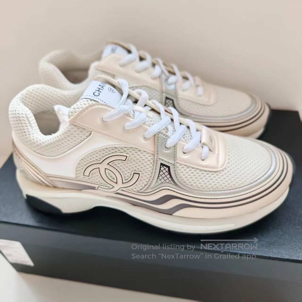 Chanel Men's Size 42 Sneakers.