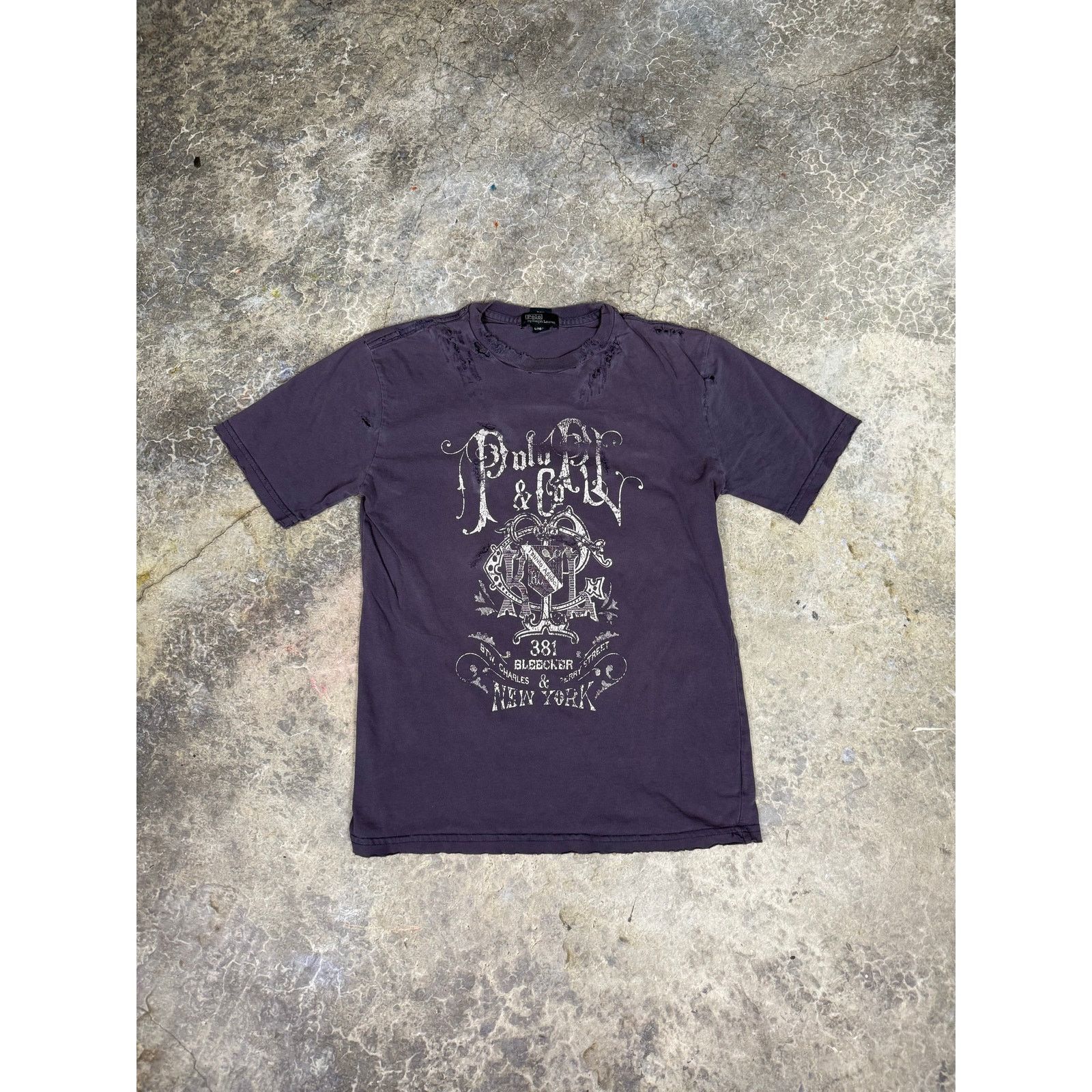 Polo Ralph Lauren Thrashed Polo Tee Size US M / EU 48-50 / 2 - 1 Thumbnail