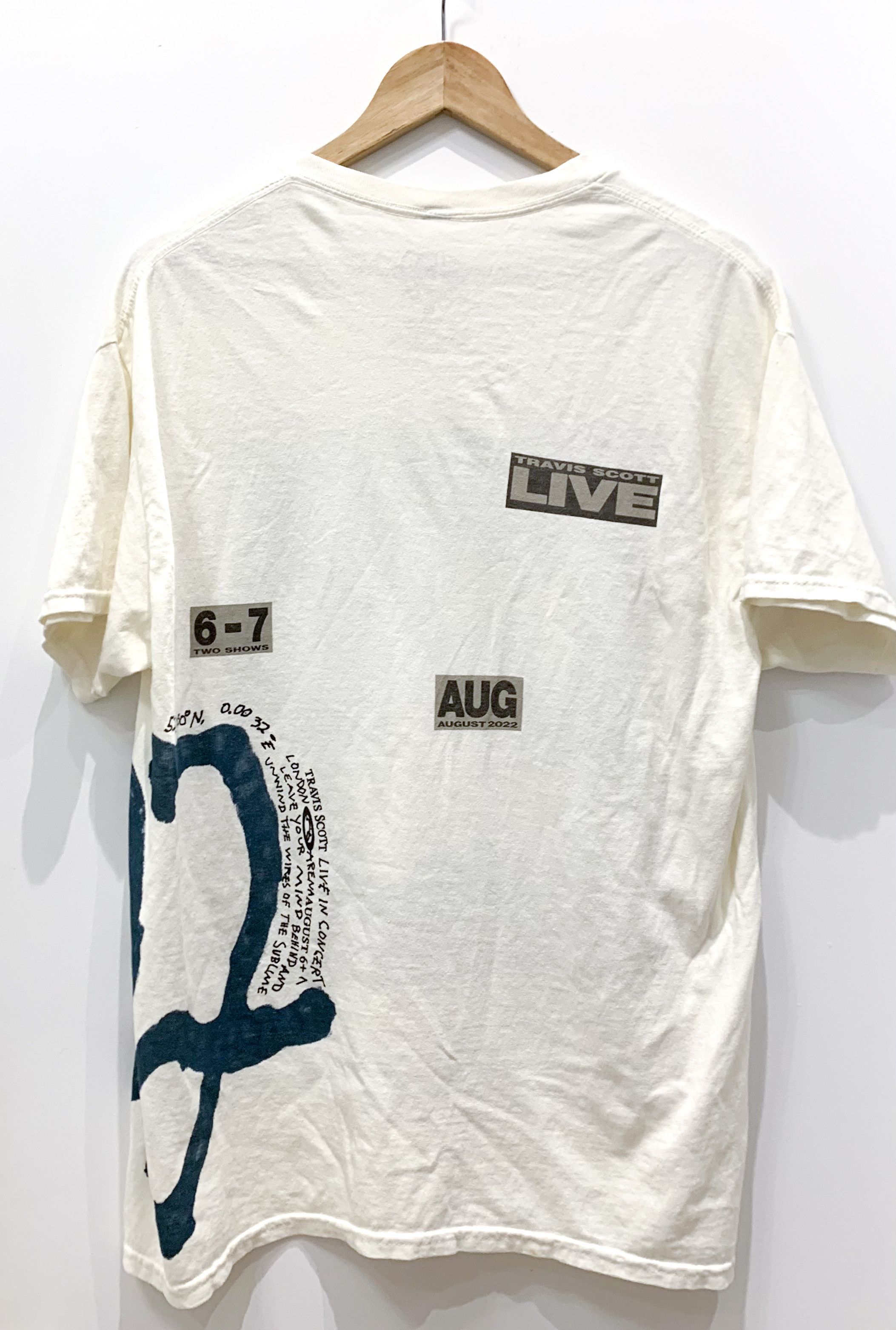 Travis Scott Travis Scott UK MERCH 2022. Size US M / EU 48-50 / 2 - 3 Thumbnail