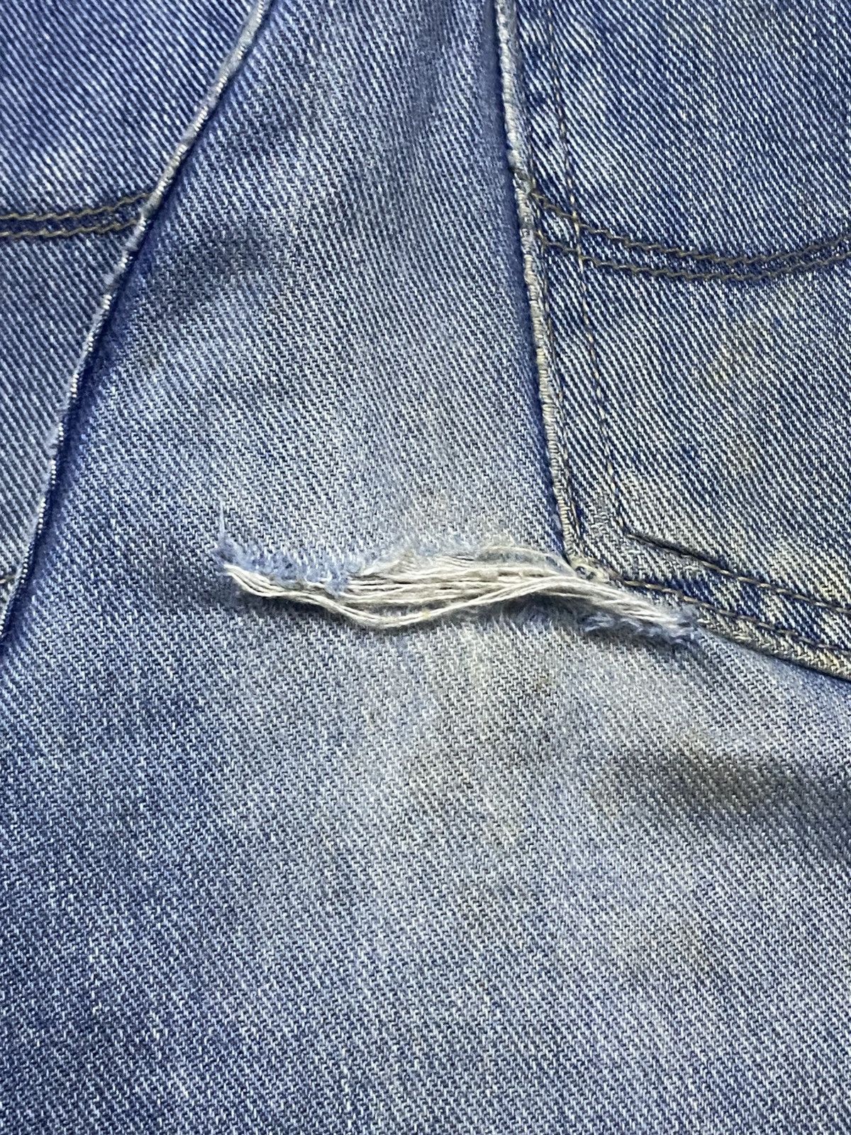 Japanese Brand Vintage Japanese Bobson Ladys Grunge Distressed Flare Jeans Size US 28 / EU 44 - 11 Thumbnail