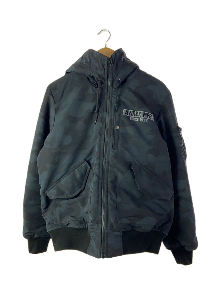 Avirex Avirex Padded Blouson Camouflage Polyester Jacket Navy Size US L / EU 52-54 / 3 - 1 Thumbnail