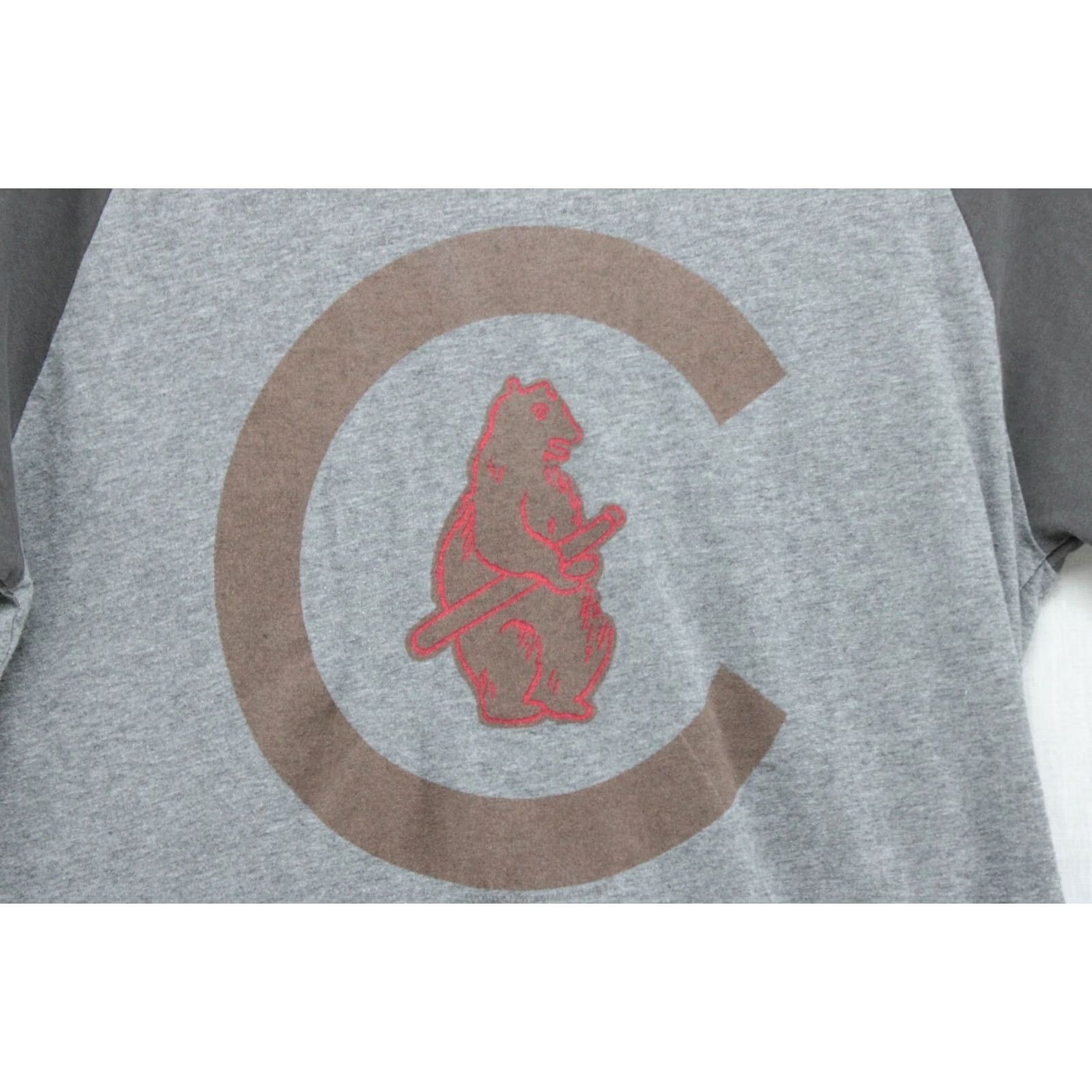 Mitchell & Ness Mitchell & Ness Chicago Cubs 1908 Shirt Mens Medium Gray 3/4 Sleeve MLB Baseball Size US M / EU 48-50 / 2 - 3 Thumbnail