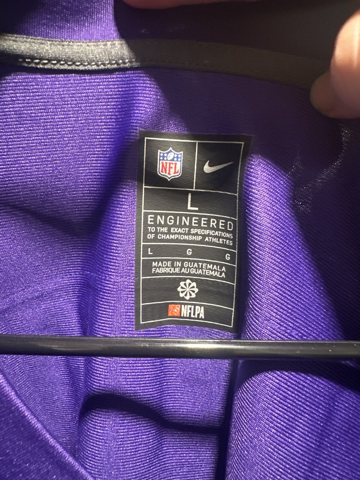 Nike JJ JERSEY VIKINGS Size US L / EU 52-54 / 3 - 6 Thumbnail