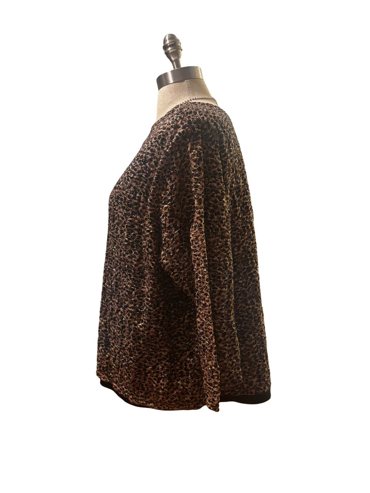 Other Women’s leopard pattern Top.wt0118 Size XL / US 12-14 / IT 48-50 - 3 Thumbnail