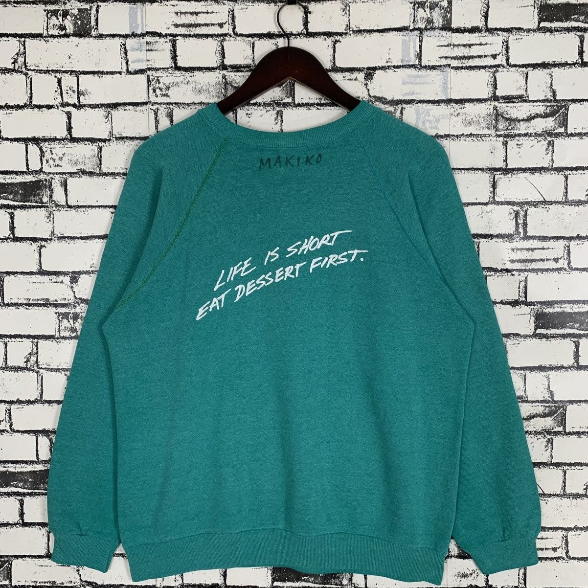 Designer × Vintage Vintage Ashlano Bakery Cafe Made in Usa Sweatshirt Crewneck Size US L / EU 52-54 / 3 - 4 Thumbnail