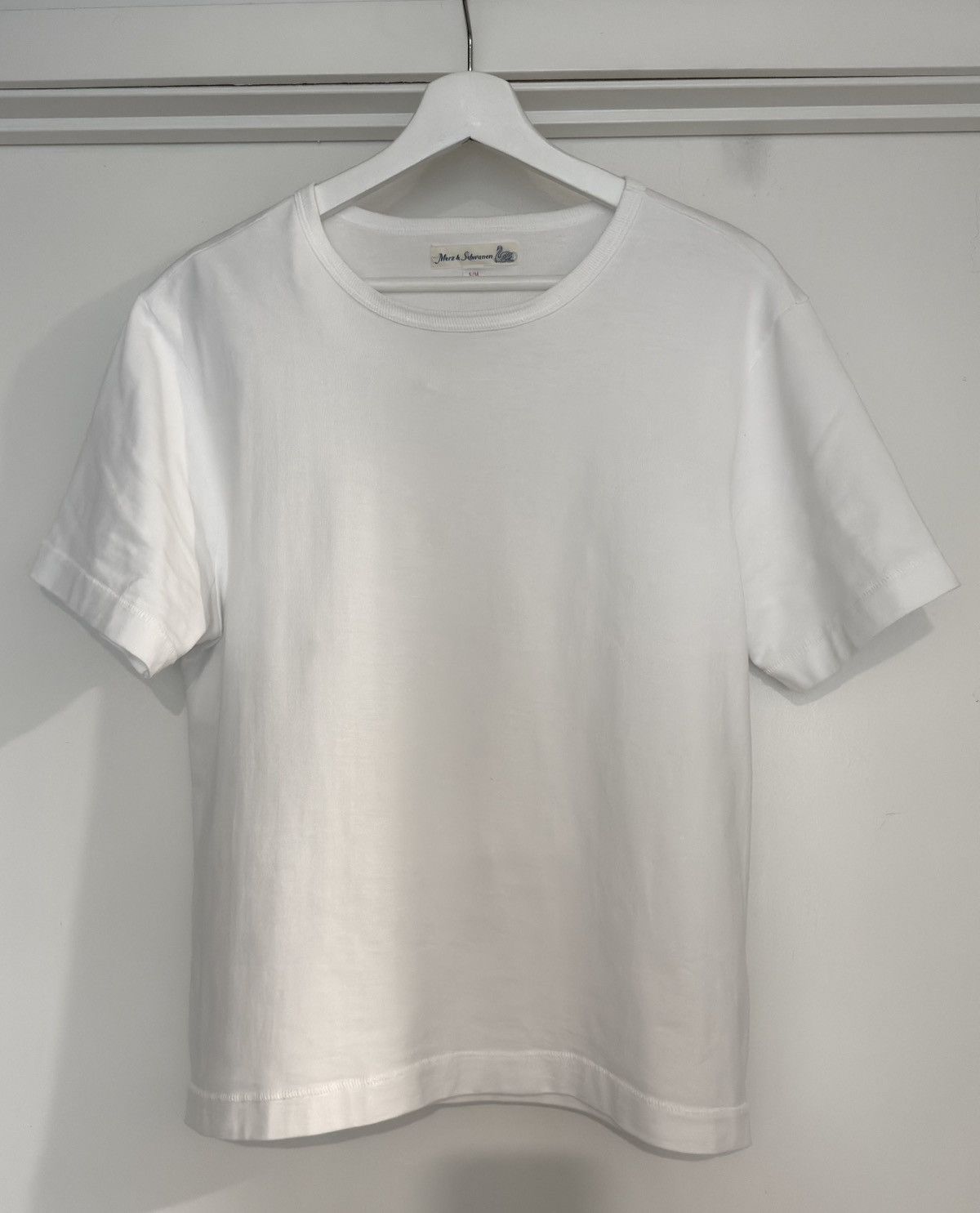 215 LOOPWHEELED CROPPED T-SHIRT - 2M15C