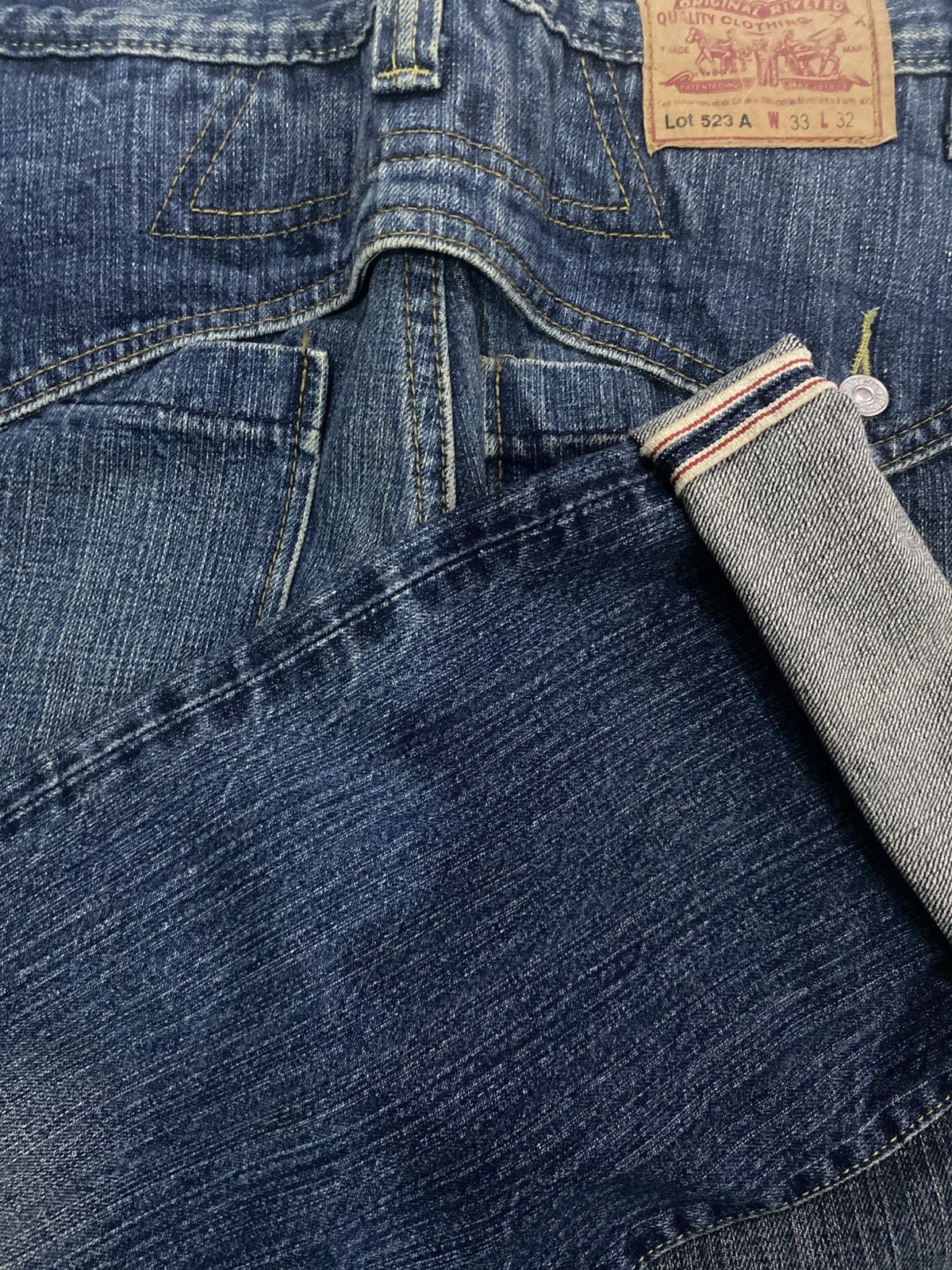 Levi's Vintage Clothing Levi’s (straight fit) made in usa Size US 33 - 10 Thumbnail