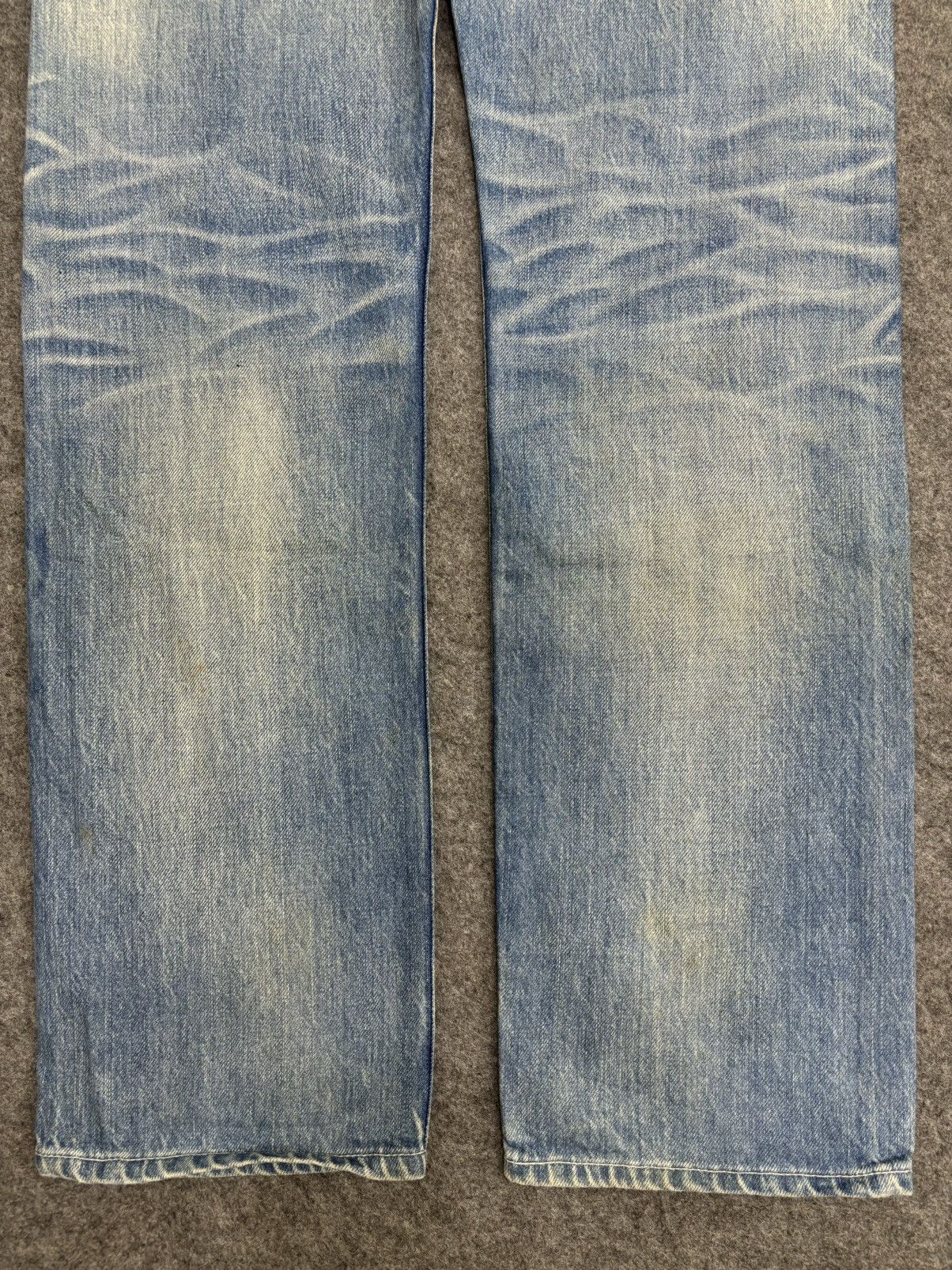 Japanese Brand 💥Archival💥Insane Style Bagarch Selvedge Slim Denim F548 Size US 33 - 17 Thumbnail
