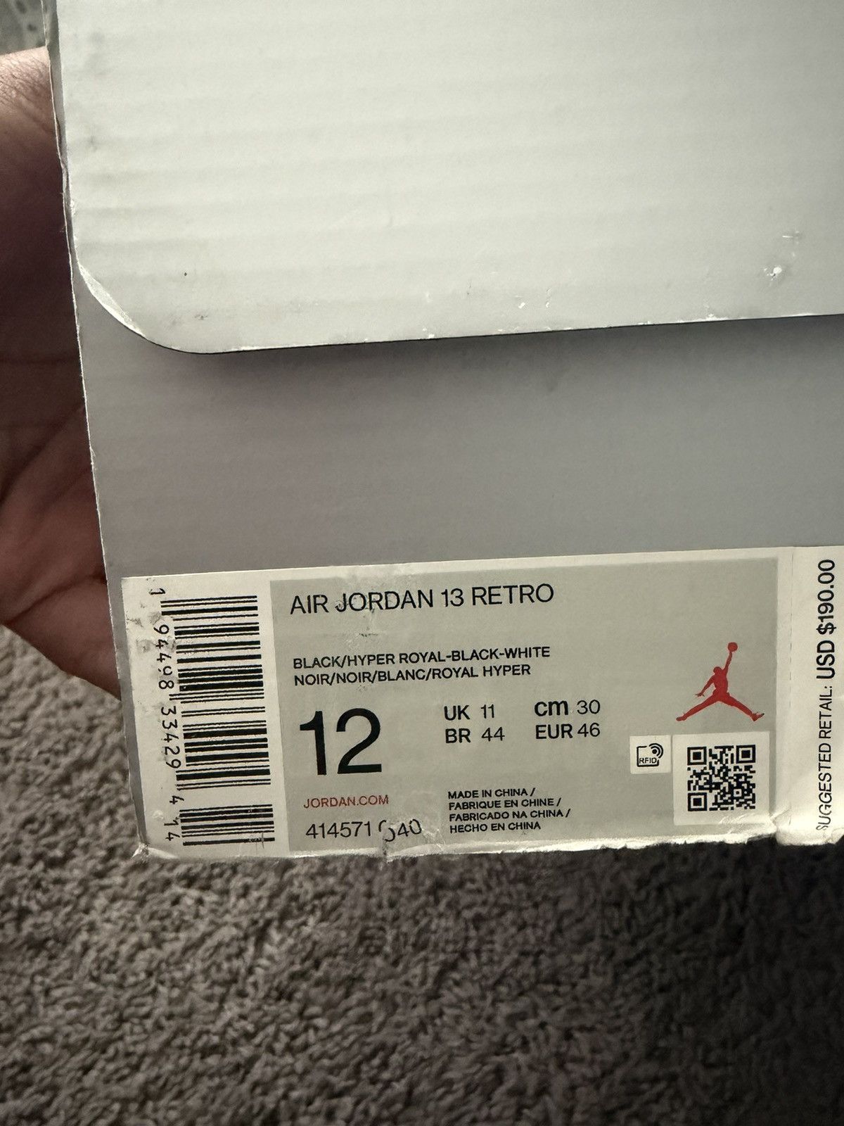 Jordan Brand AIR JORDAN 13 RETRO Size US 12 / EU 45 - 7 Thumbnail