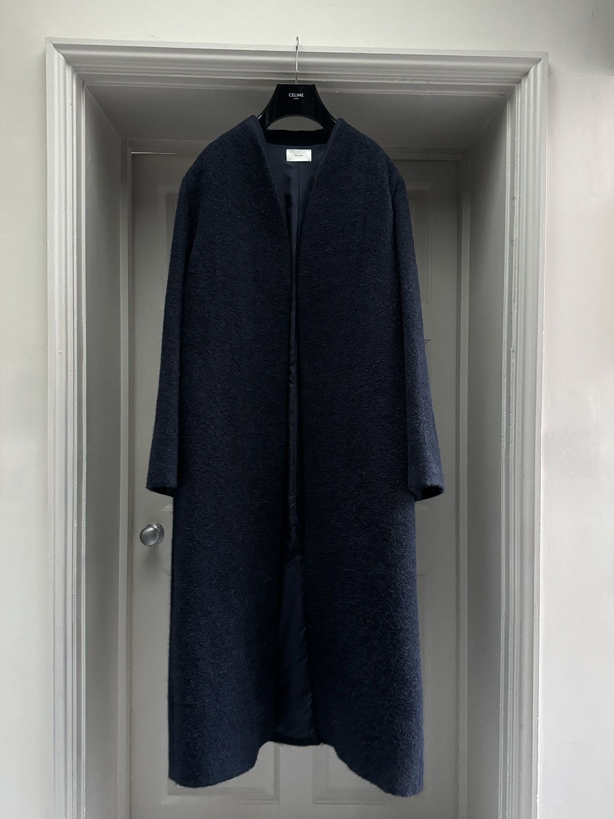 The Row The Row Ceren Coat in Dark Navy Blue size UK 14 / Mens Large Size US L / EU 52-54 / 3 - 4 Thumbnail