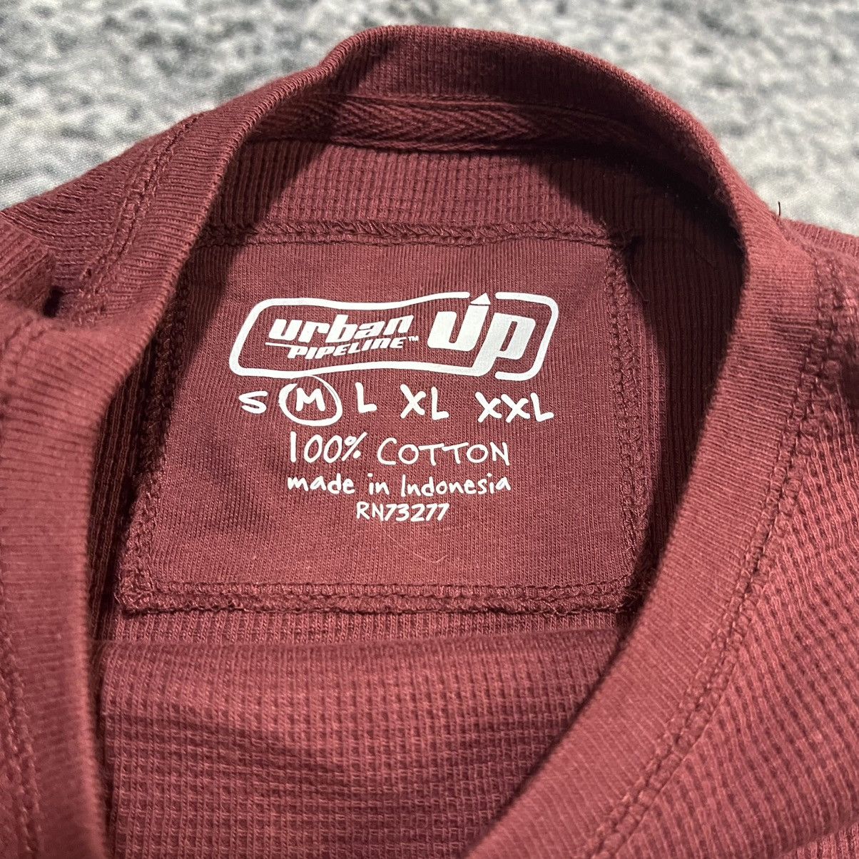Urban Pipeline VINTAGE Y2K URBAN PIPELINE GRUNGE SKATER THERMAL LONGSLEEVE Size US M / EU 48-50 / 2 - 5 Thumbnail