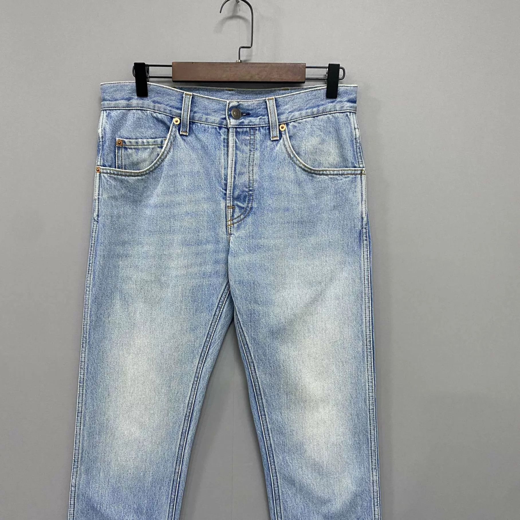 Gucci Gucci Demna Horsebit Washed Denim Jean | Grailed