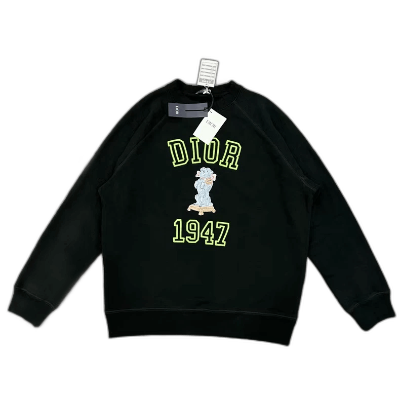 Dior Dior Embroidered Sweatshirt with Dog Design Size US L / EU 52-54 / 3 - 1 Thumbnail