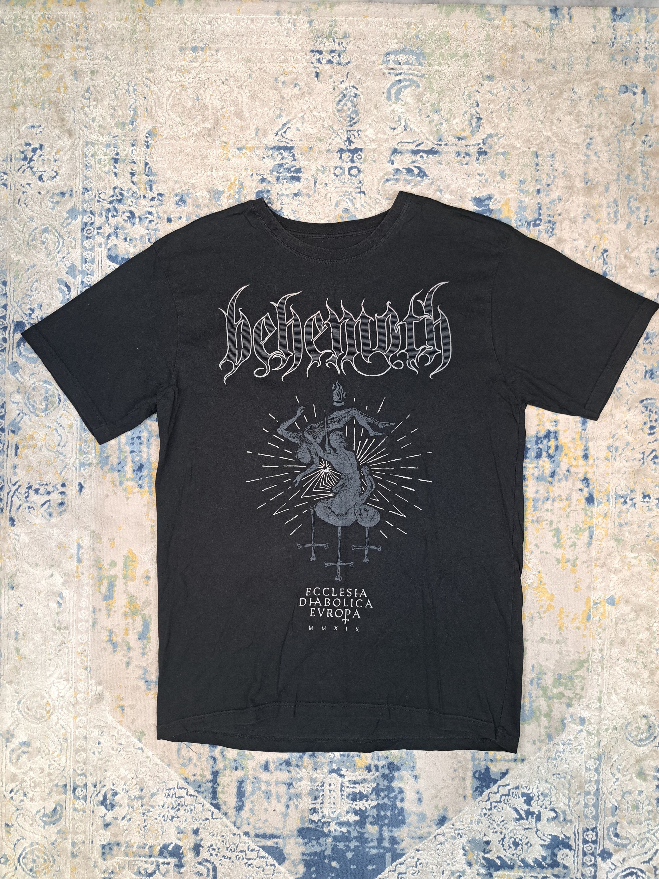 Band Tees Behemoth Ecclesia Diabolica Europa Band Tee Metal Hard Rock Size US XL / EU 56 / 4 - 1 Thumbnail