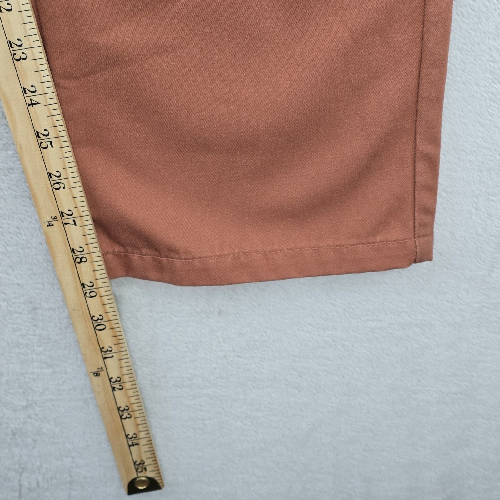 Undefeated Undefeated Pants Mens 32x29 Orange Brown Chino Work Wear Size US 32 / EU 48 - 14 Thumbnail