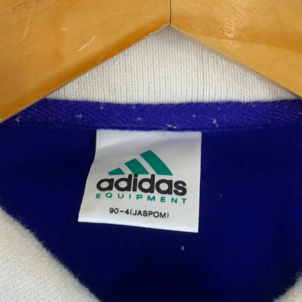 Adidas Vintage 90’ ADIDAS EQUIPMENT Collection Center Logo Polo Tee Size US S / EU 44-46 / 1 - 5 Thumbnail