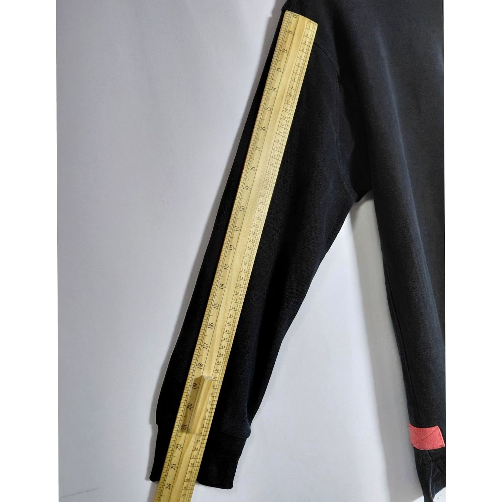 Orvis Orvis Polo Shirt Long Sleeve 100% Cotton Knit Black Solid M Mens Size US M / EU 48-50 / 2 - 7 Thumbnail