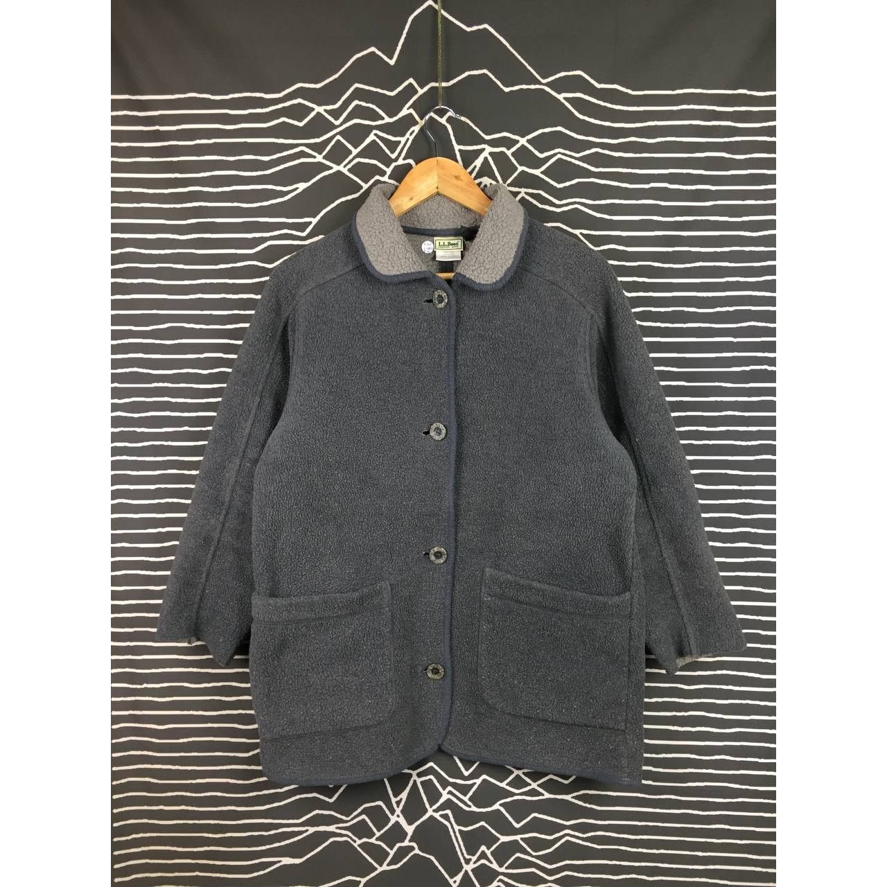 L.L. Bean × Vintage Vtg L.L. Bean Womens Fleece Sherpa Jacket Size S Size S / US 4 / IT 40 - 2 Thumbnail