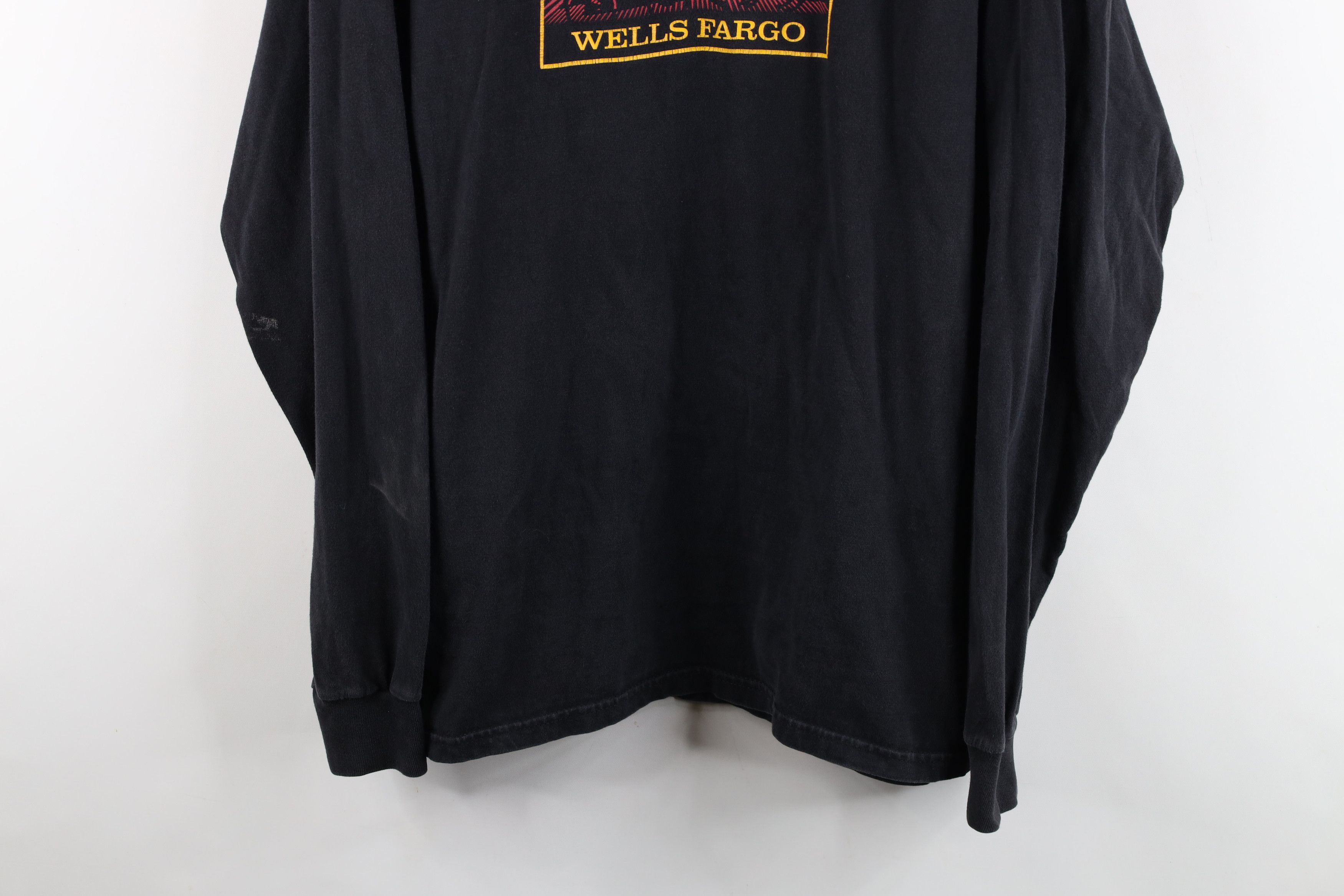 Vintage Vintage Y2K 2002 Wells Fargo Bank Long Sleeve T-Shirt Size US XL / EU 56 / 4 - 3 Thumbnail