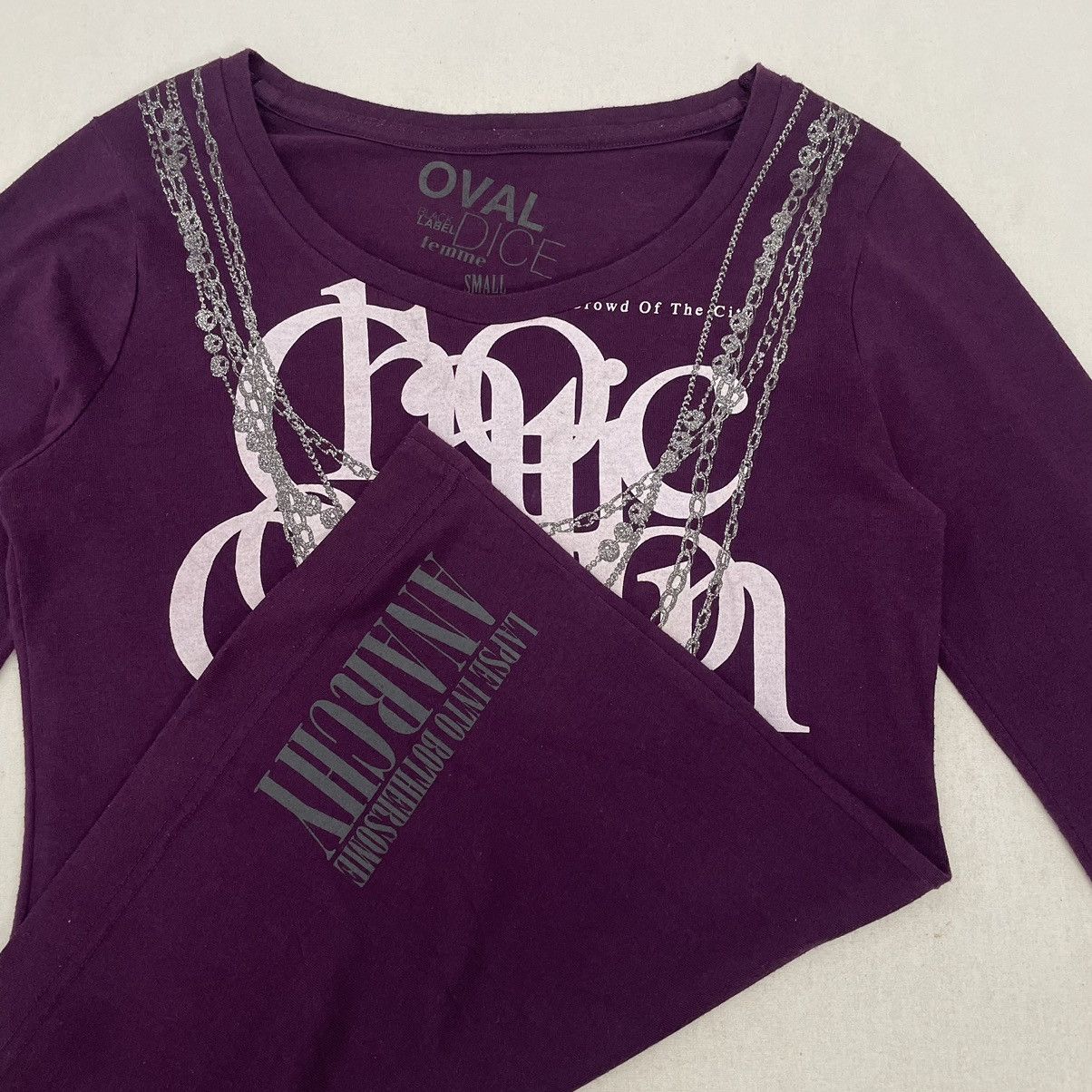 If Six Was Nine × Japanese Brand × Yasuyuki Ishii Oval cross necklace longsleeve yasuyuki ishii styled Size S / US 4 / IT 40 - 3 Thumbnail