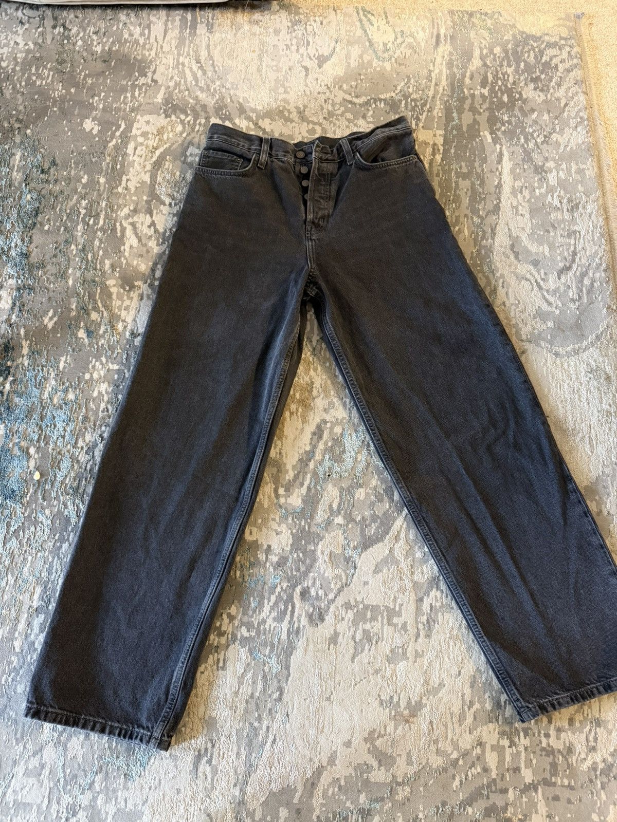 Cos Black Denim Rider Jeans Size US 28 / EU 44 - 1 Thumbnail