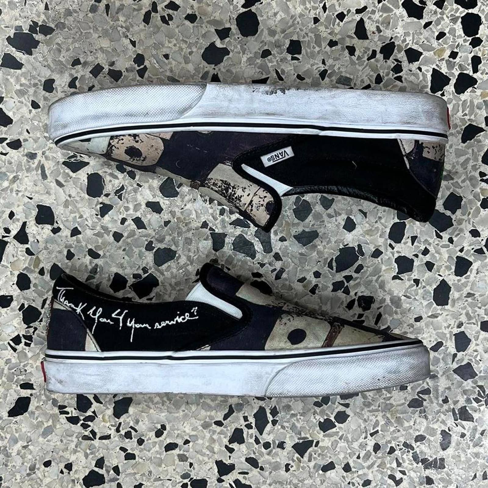 Vans A TRIBE CALLED QUEST ATCQ X VANS CHECKERED SLIP ON Size US 8.5 / EU 41-42 - 2 Thumbnail