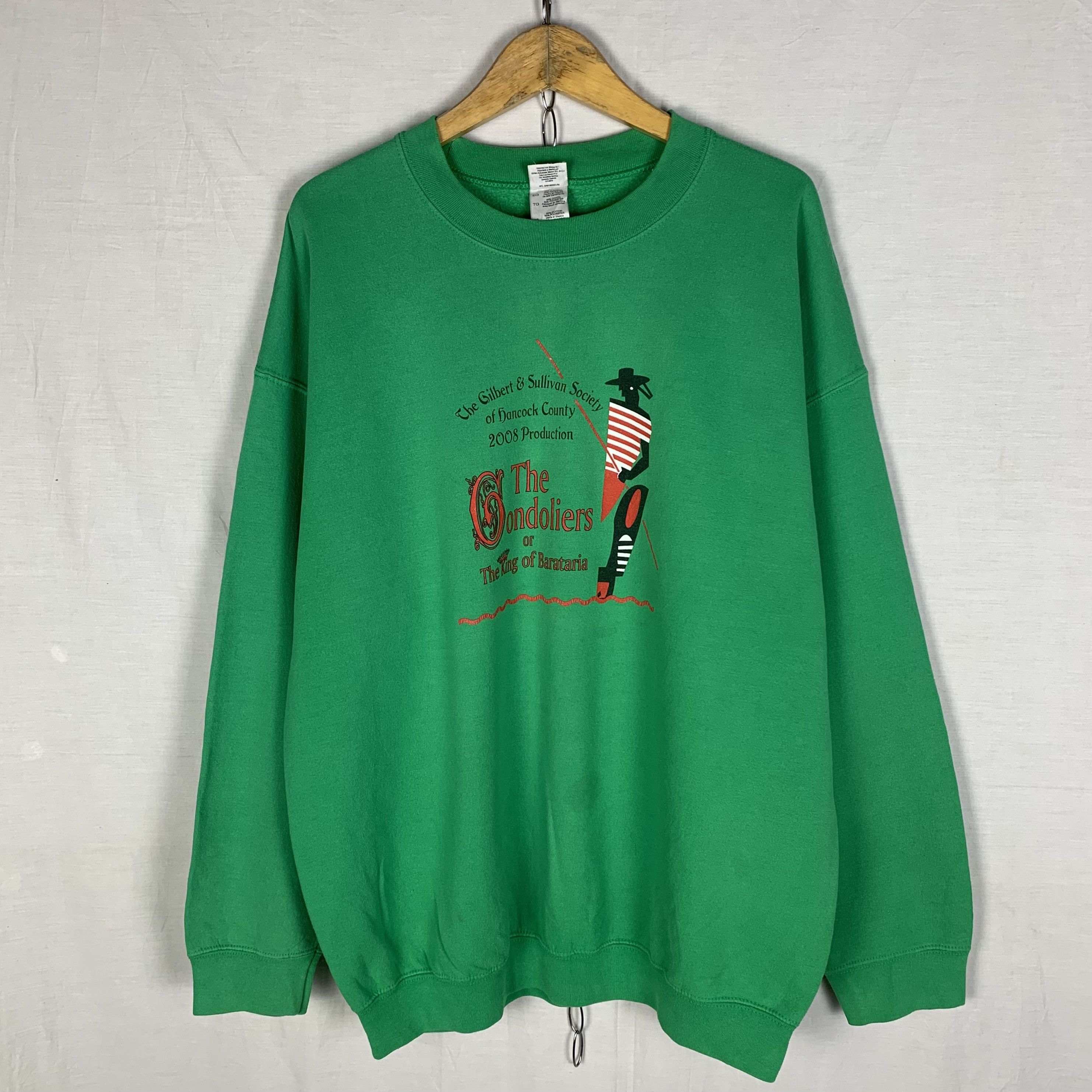 Vintage Vintage The Gondoliers King of Barataria Sweatshirt Crewneck Size US XL / EU 56 / 4 - 1 Thumbnail