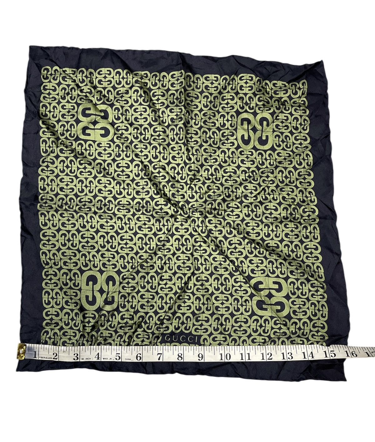 Gucci Gucci Monogram Mini Silk Scarf Size ONE SIZE - 2 Thumbnail