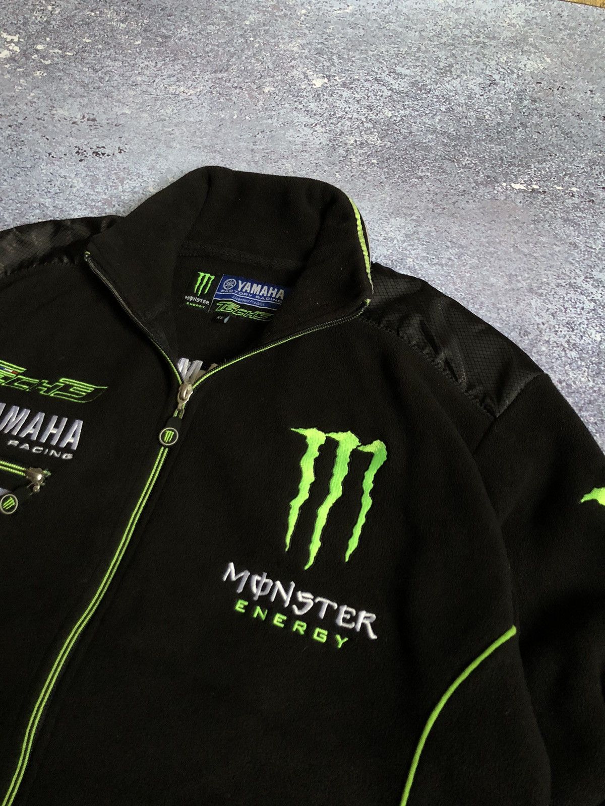 NASCAR × Vintage Vintage Monster Energy Yamaha Tech3 fleece jacket Size US S / EU 44-46 / 1 - 5 Thumbnail