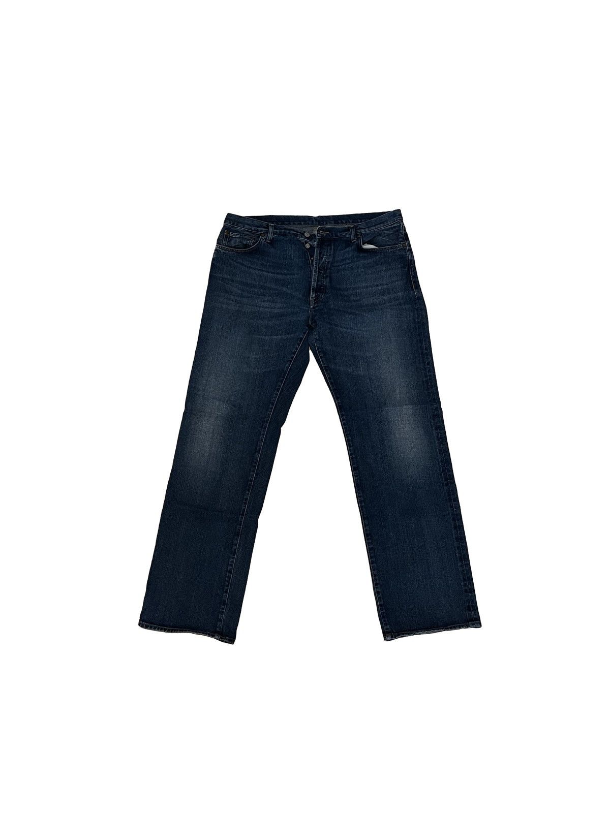 image of Big Straight Leg Vintage Gucci Jeans in Blue, Men's (Size 36)