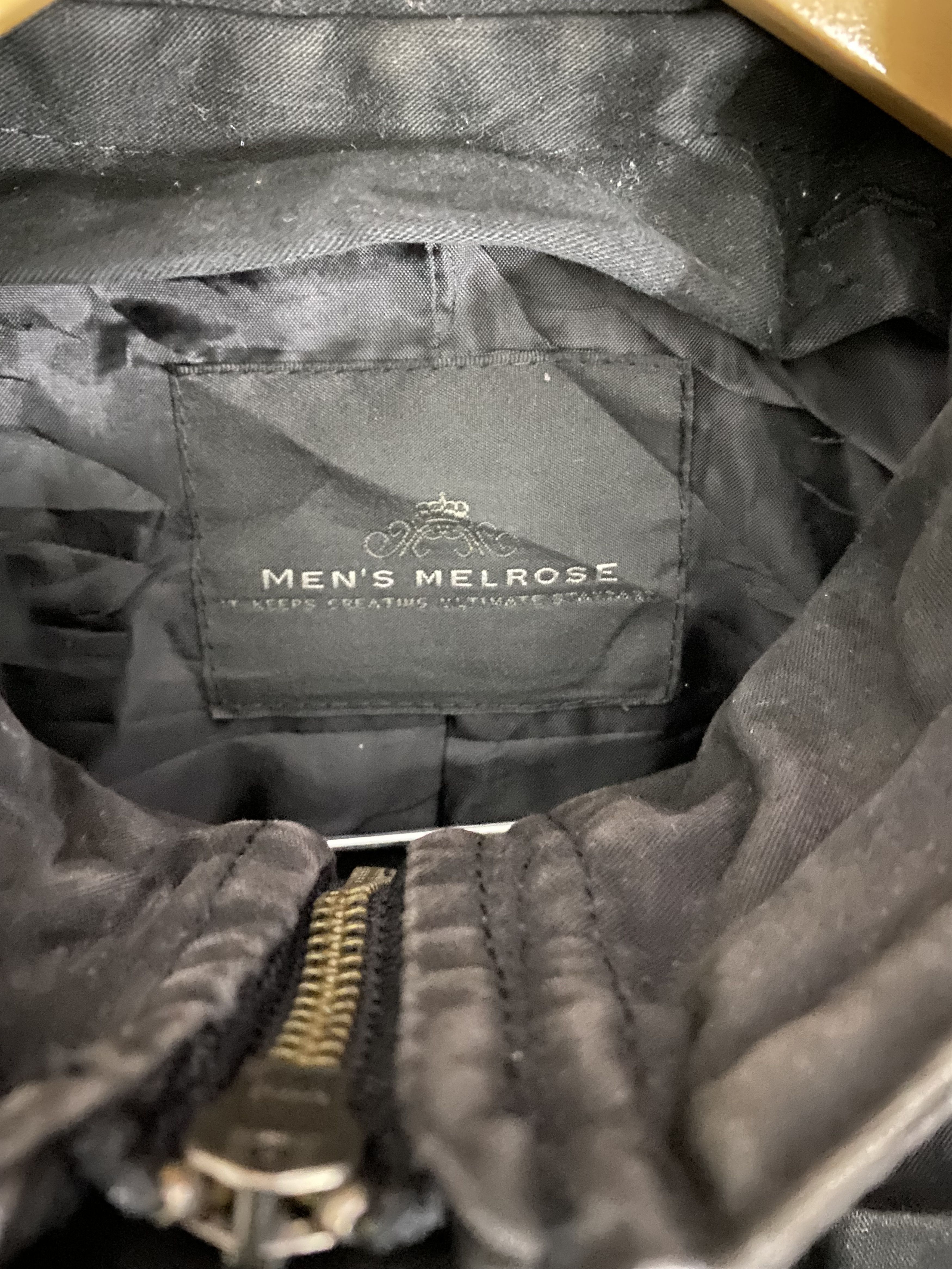 Melrose MEN'S MELROSE Tactical Black Field Jacket M-65 Style Size US S / EU 44-46 / 1 - 11 Thumbnail