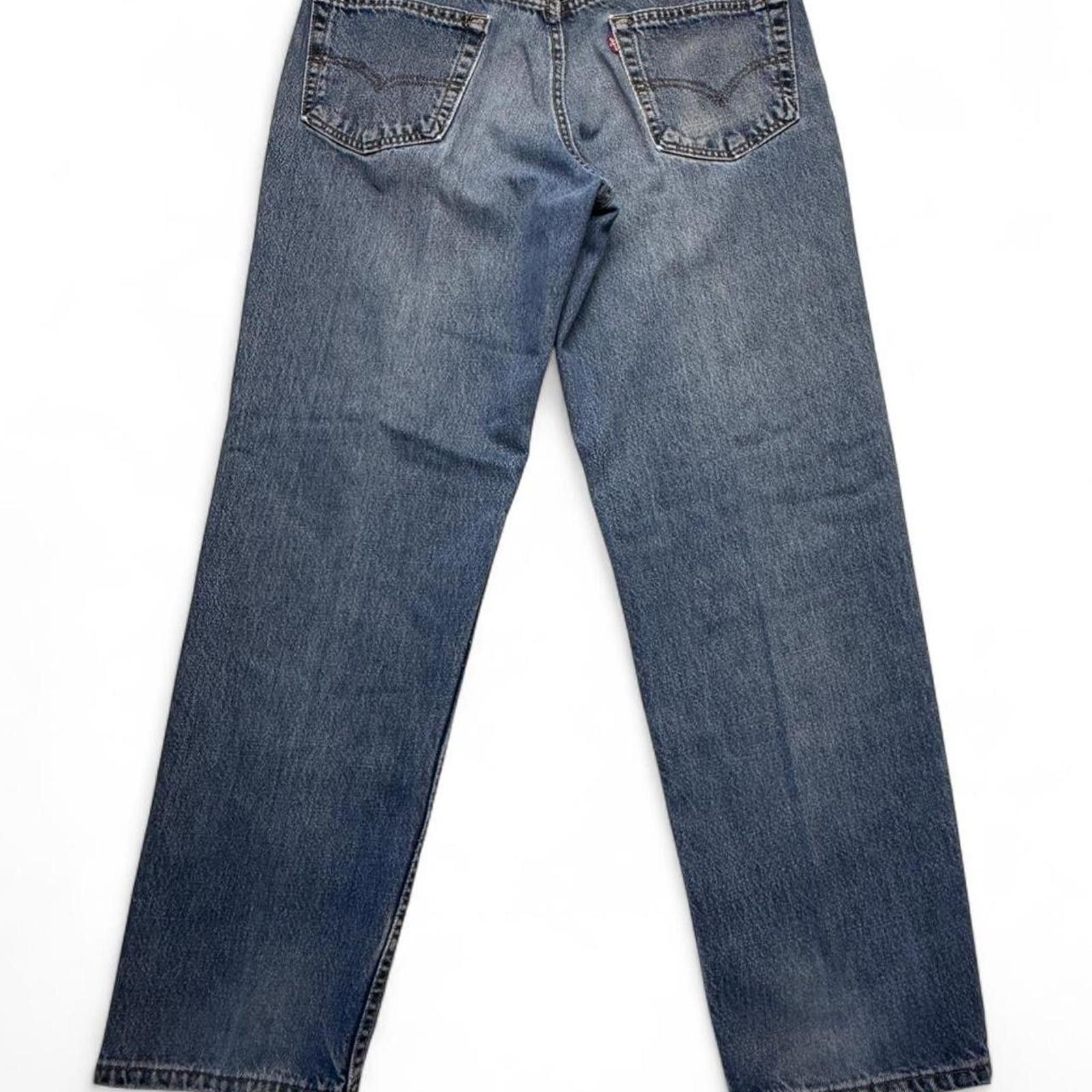 Levi's Vintage 550 Levi’s made in the USA faded blue denim jeans Size US 34 / EU 50 - 1 Thumbnail