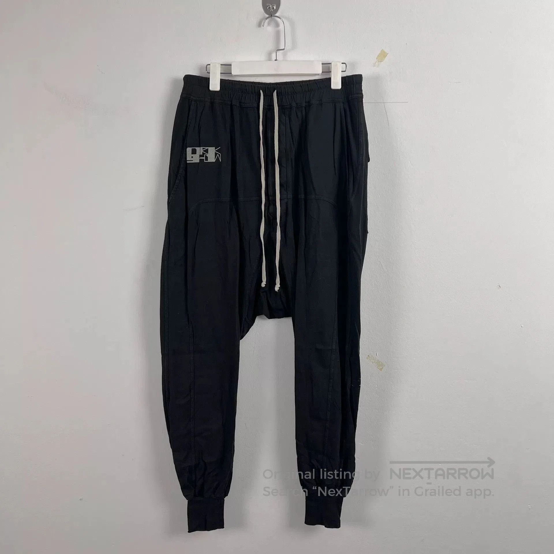 Rick Owens Drkshdw Rick Owens Drkshdw Letter Harem Pants. Size US 26 / EU 42 - 1 Thumbnail