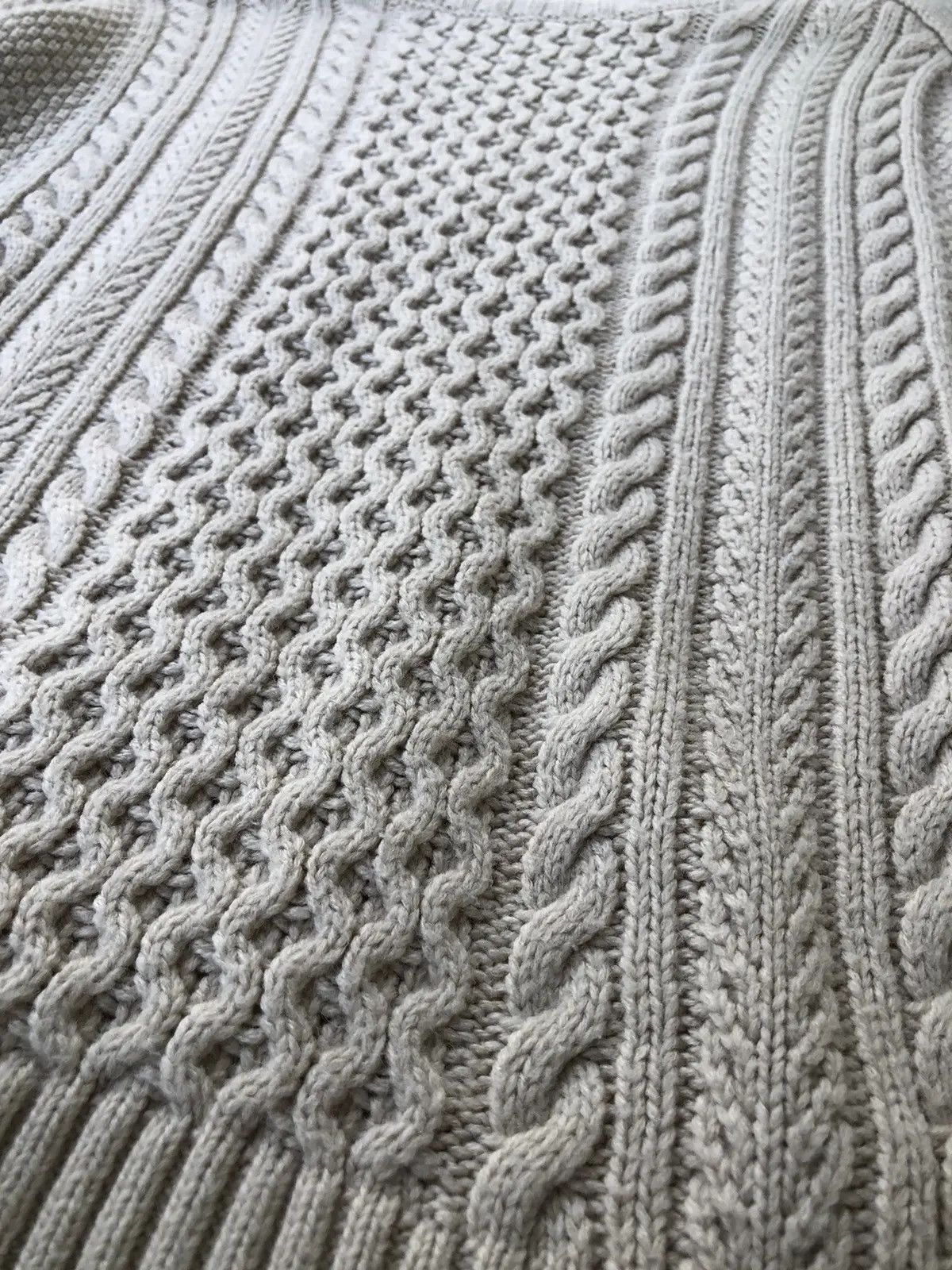 Aran Isles Knitwear GU Button Gold High Neck Knit Sweater Pullover Size US XL / EU 56 / 4 - 8 Thumbnail