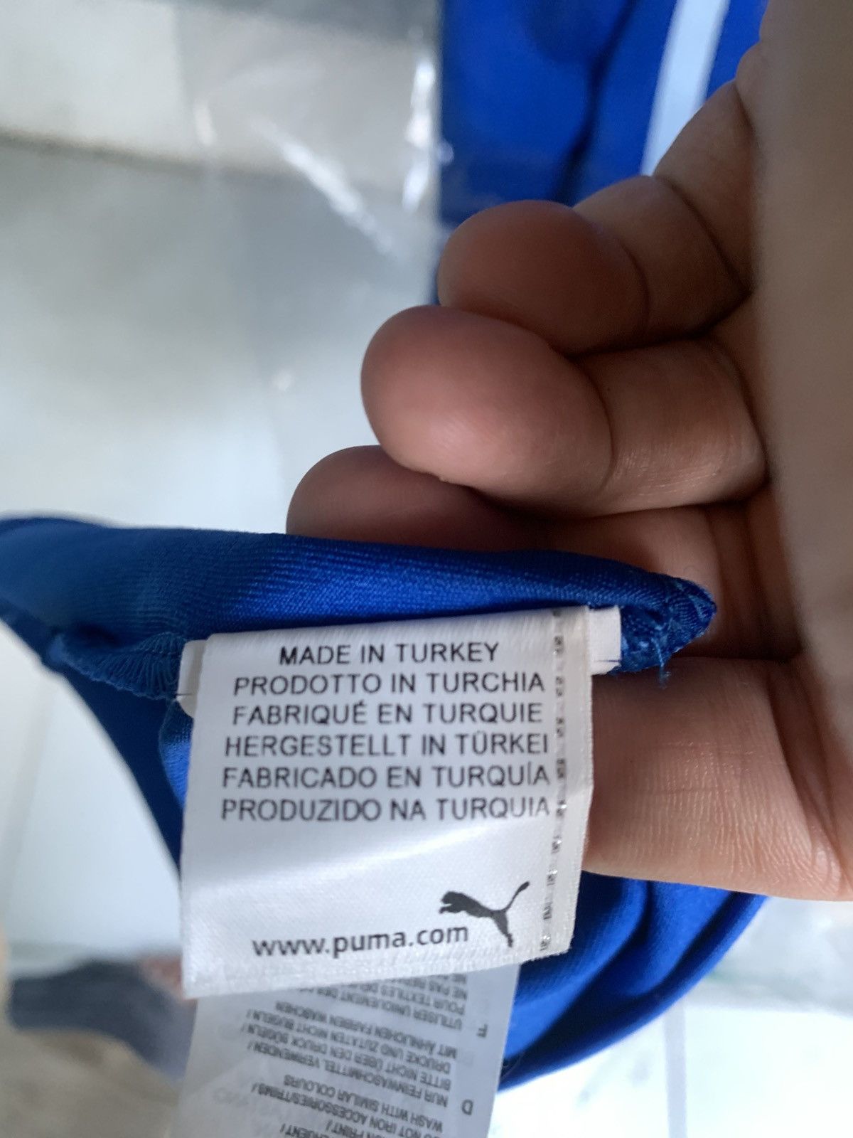 Puma Italy Home 2014 World Cup Soccer Jersey Rare Size US XXL / EU 58 / 5 - 5 Thumbnail