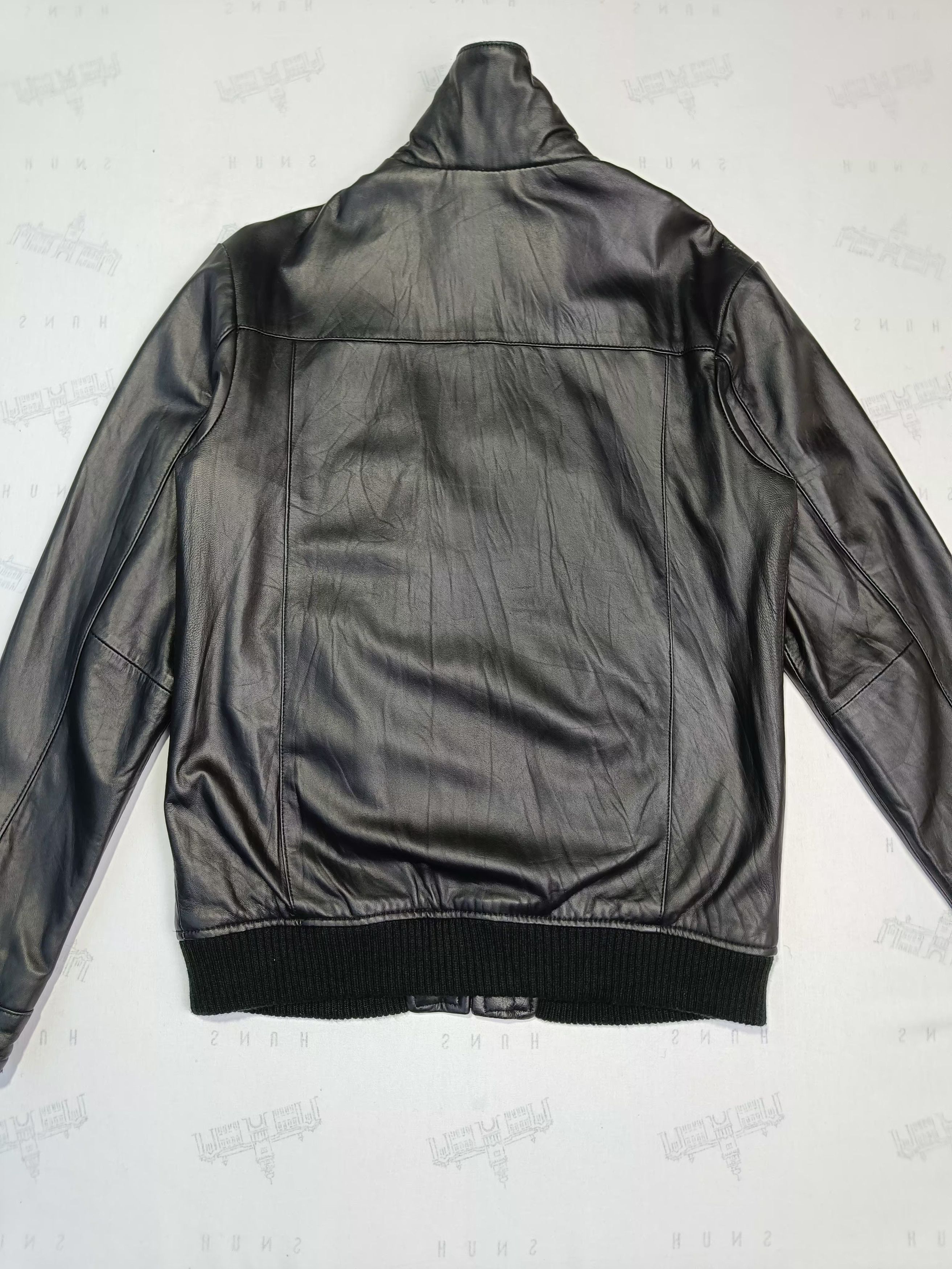 Genuine Leather Steal🔥 Black Sheepskin Crutch Co Leather Jackets Size US S / EU 44-46 / 1 - 15 Thumbnail