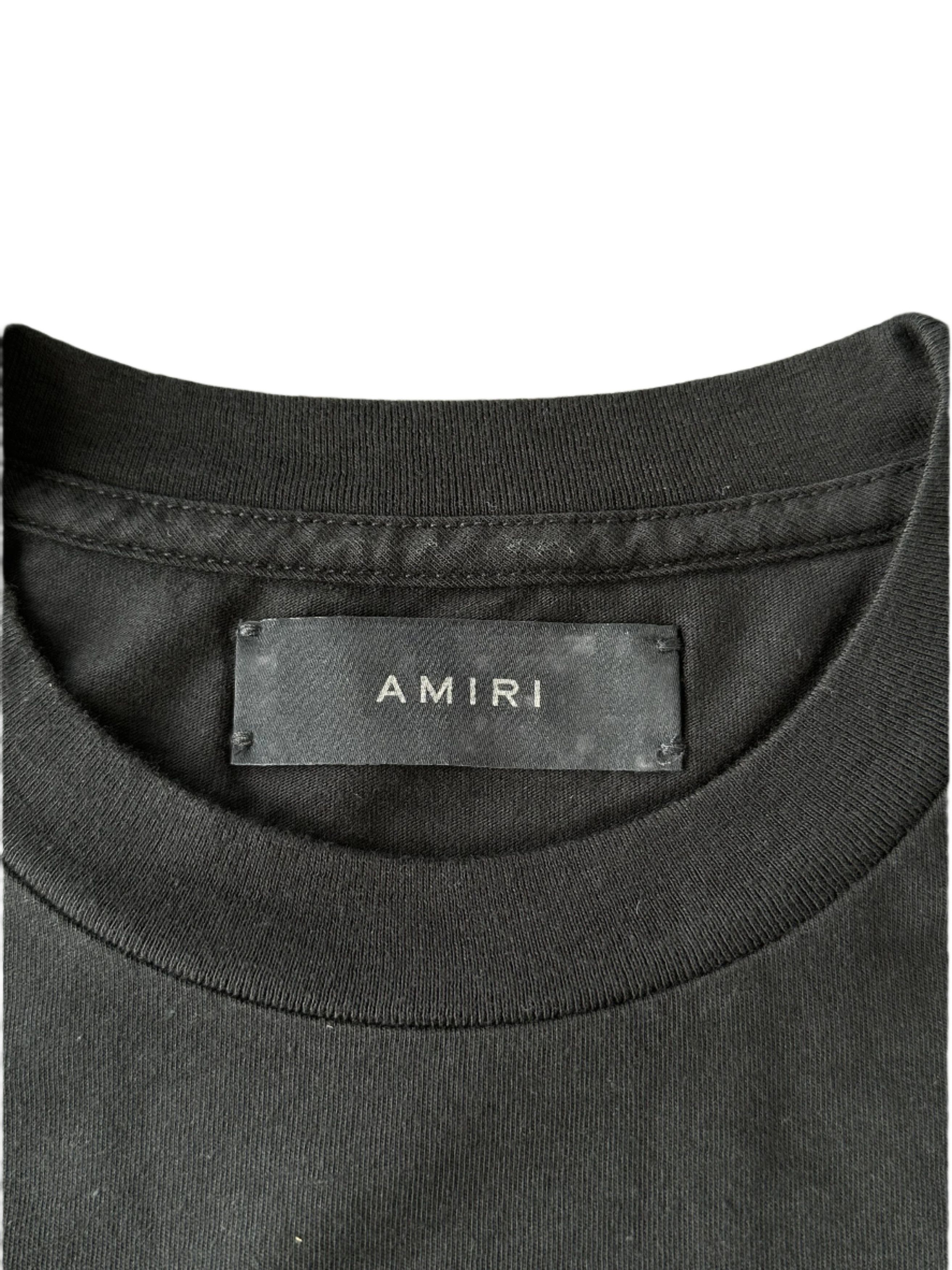 Amiri Amiri Playboy Black & Yellow Logo T-Shirt Size US S / EU 44-46 / 1 - 3 Thumbnail
