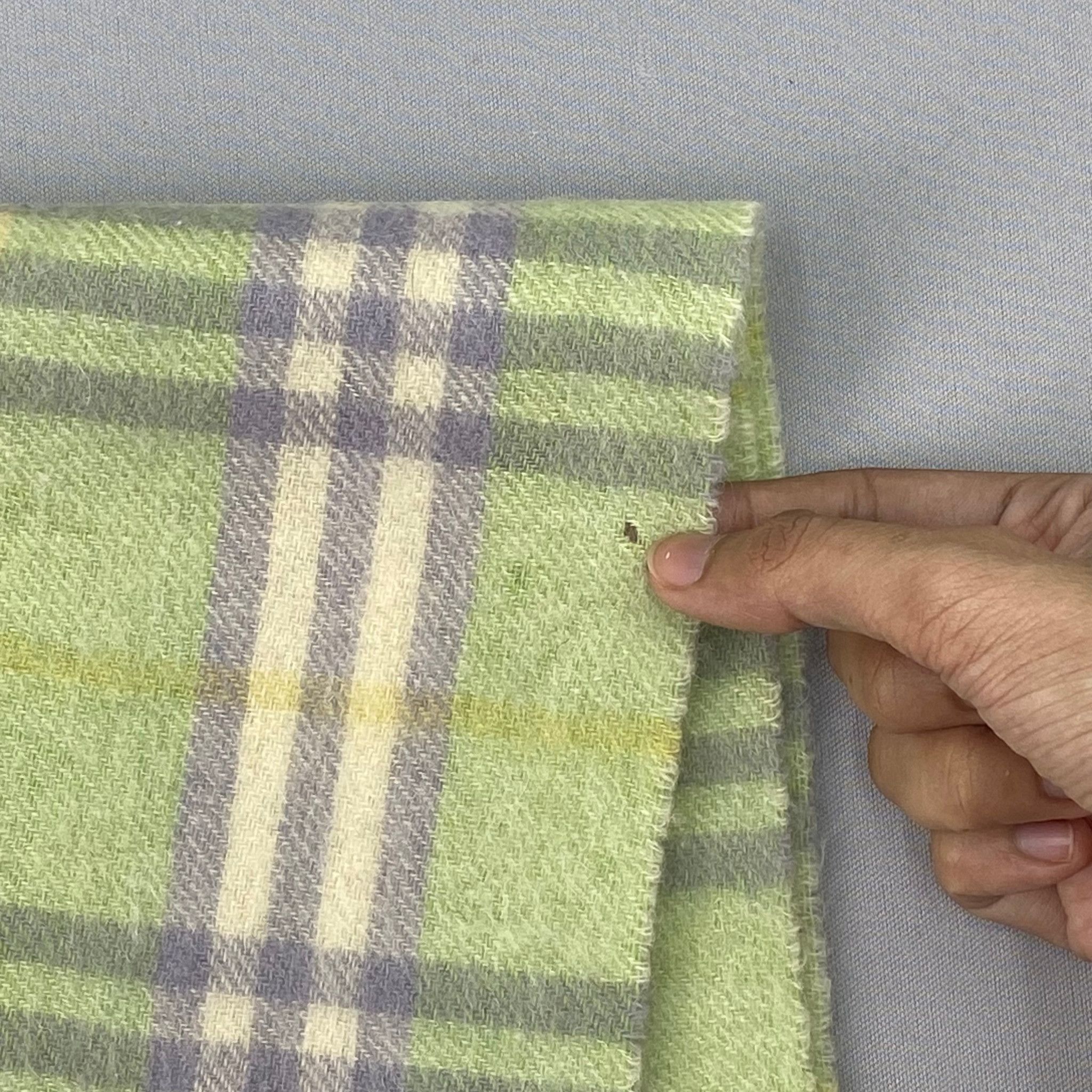 Burberry Vintage Burberry Scarf Muffler Nova Check Cashmere Scarves Size ONE SIZE - 4 Thumbnail