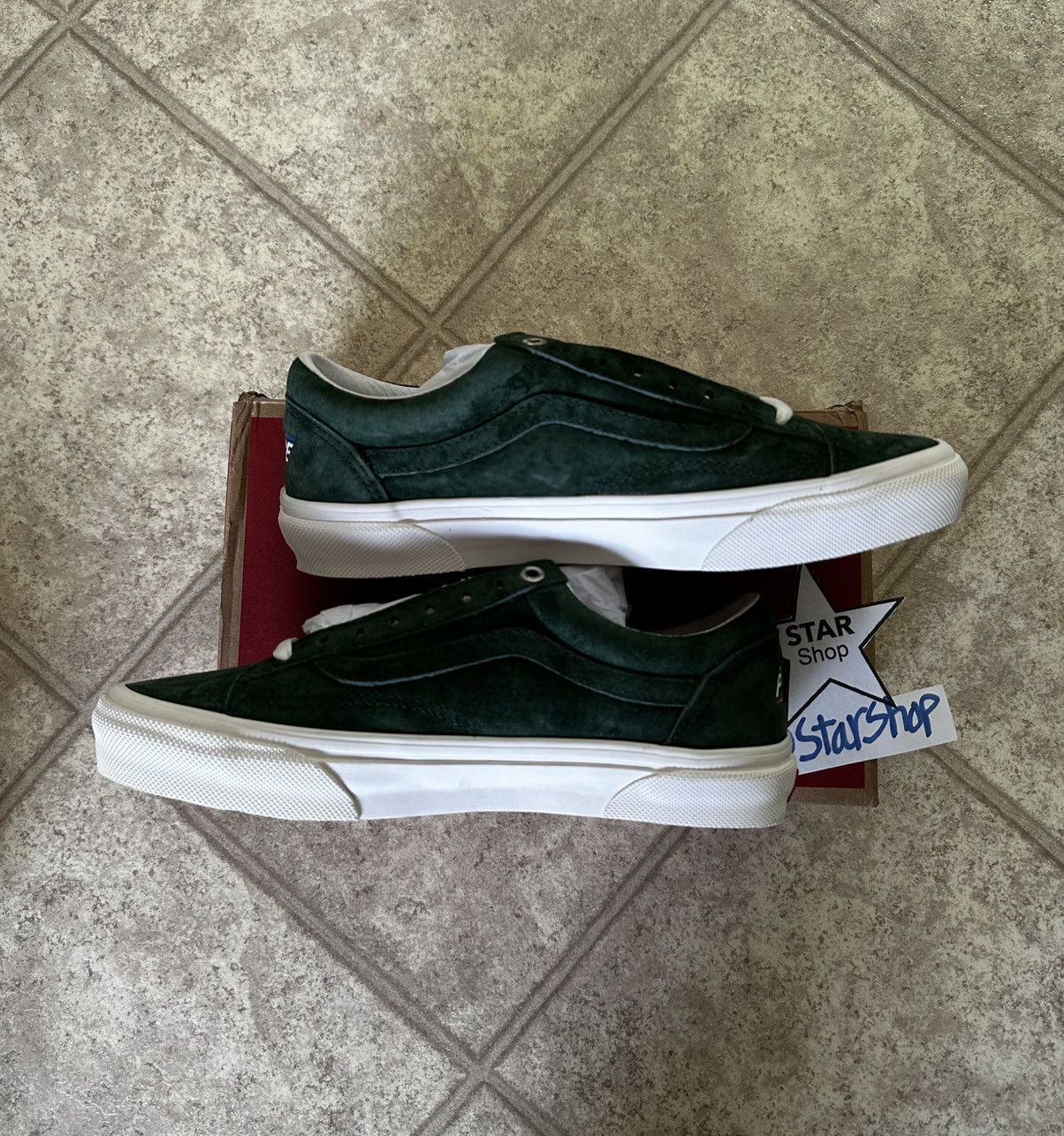Palace × Vans Palace Forest Old Skool 36 Vans Size US 8 / EU 41 - 4 Thumbnail