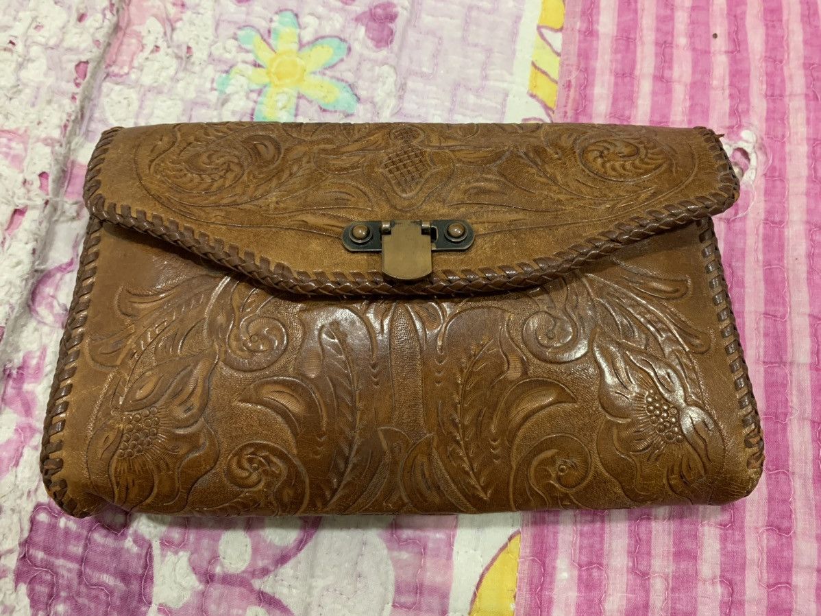 Other Vintage Hand Crafted leather bag Size ONE SIZE - 1 Thumbnail