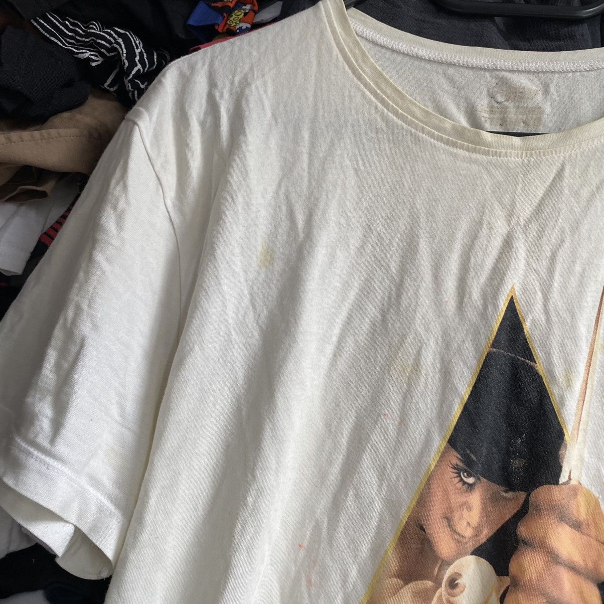 Vintage CLOCKWORK ORANGE STANLEY KUBRICKS USED T SHIRT Size US M / EU 48-50 / 2 - 4 Thumbnail