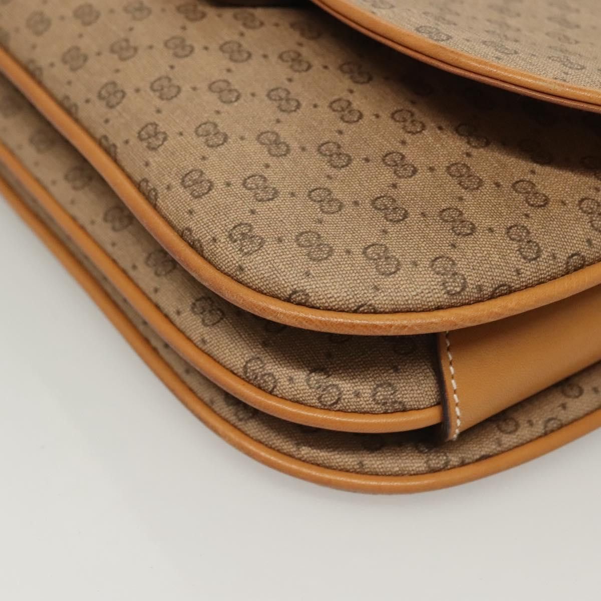 Gucci GUCCI Micro GG Supreme Shoulder Bag Pvc Beige Gold Size ONE SIZE - 11 Thumbnail