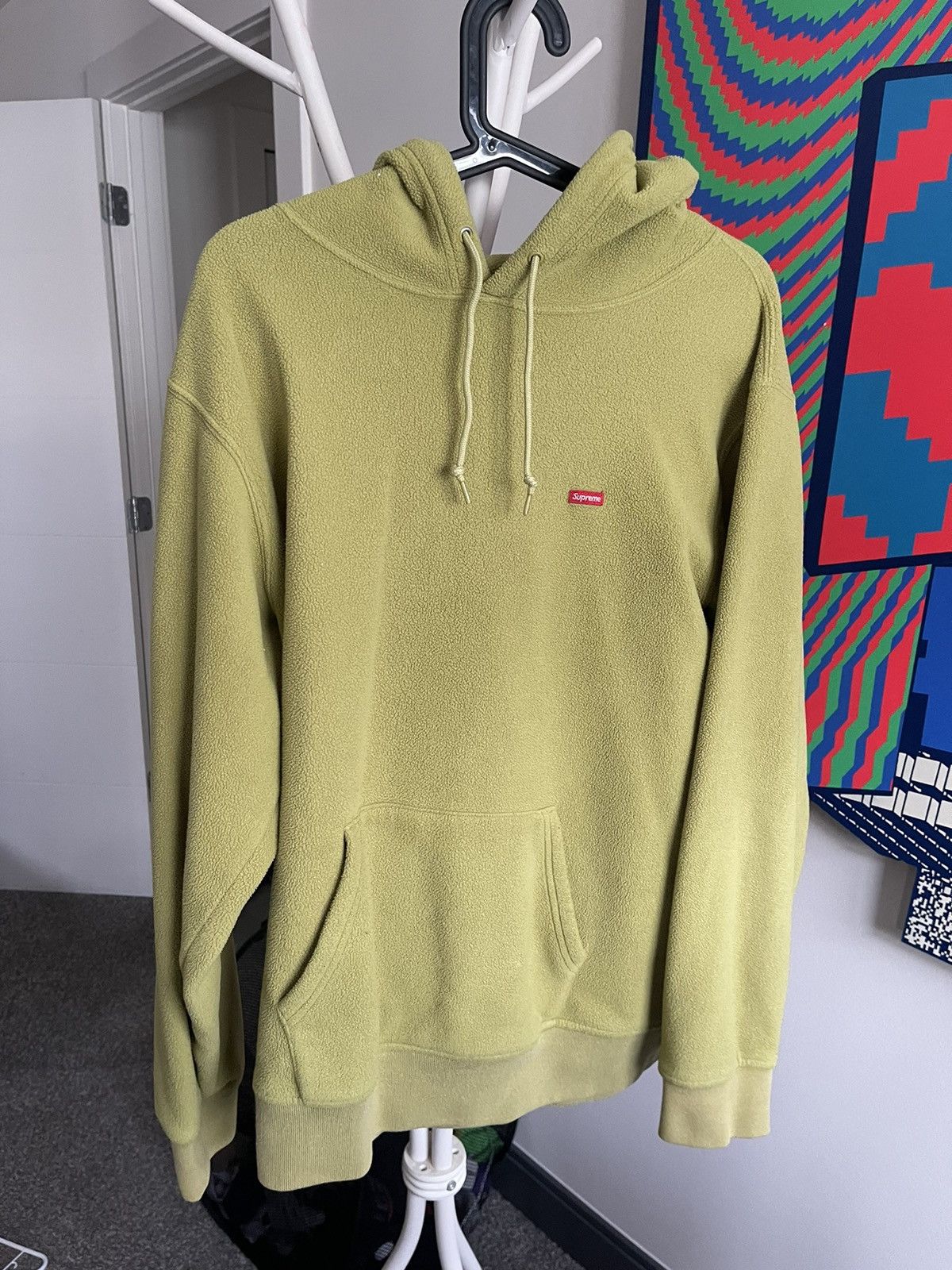 Supreme Supreme Small Box Polartec Hoodie Size US L / EU 52-54 / 3 - 2 Thumbnail