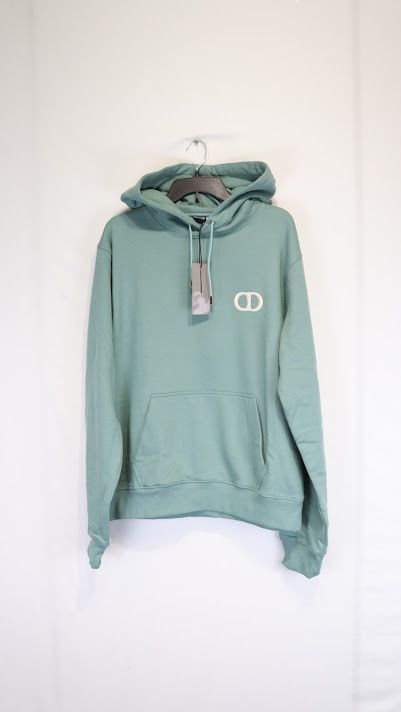 Dior o1rshd1 CD Hoodie in Light Green Size US XXL / EU 58 / 5 - 1 Thumbnail