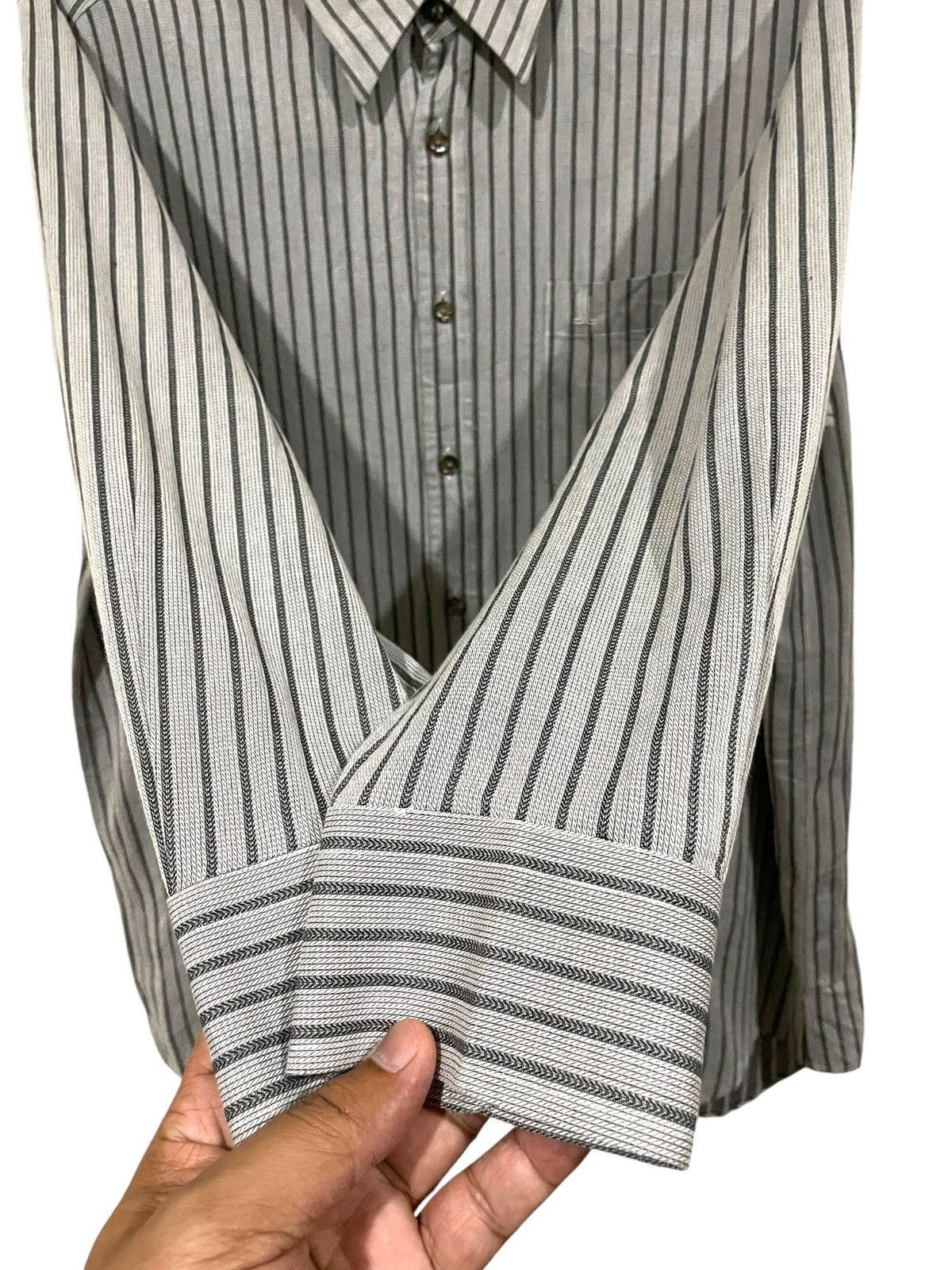 Lanvin Lanvin Striped Shirts Size US M / EU 48-50 / 2 - 6 Thumbnail