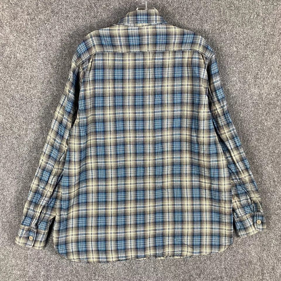 Lucky Brand Lucky Brand Shirt Men's XL Dungarees Plaid Long Sleeve Size US XL / EU 56 / 4 - 8 Thumbnail