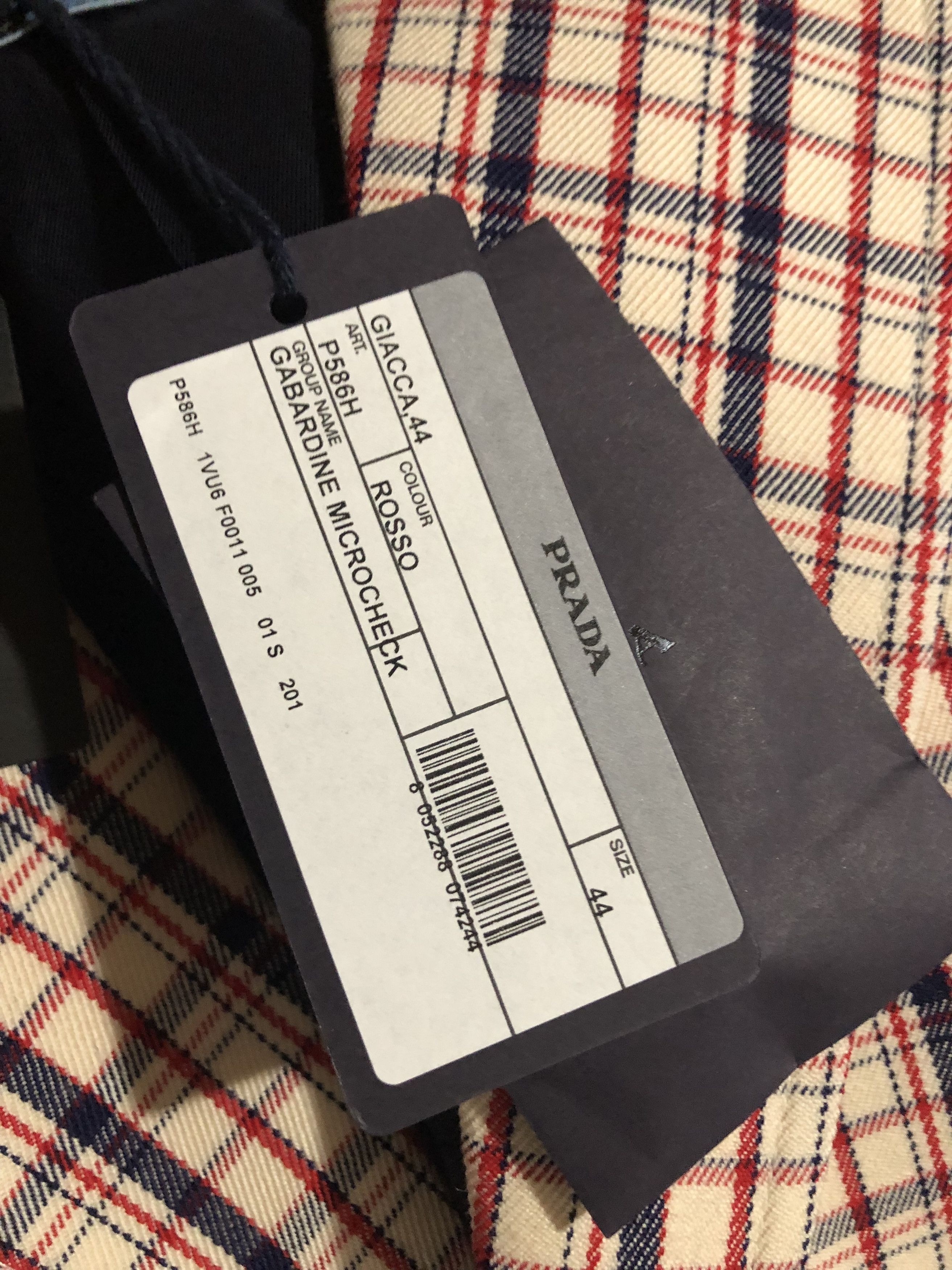 Prada Prada Runway Gabardine Microcheck Blazer Size 44 Size M / US 6-8 / IT 42-44 - 9 Thumbnail