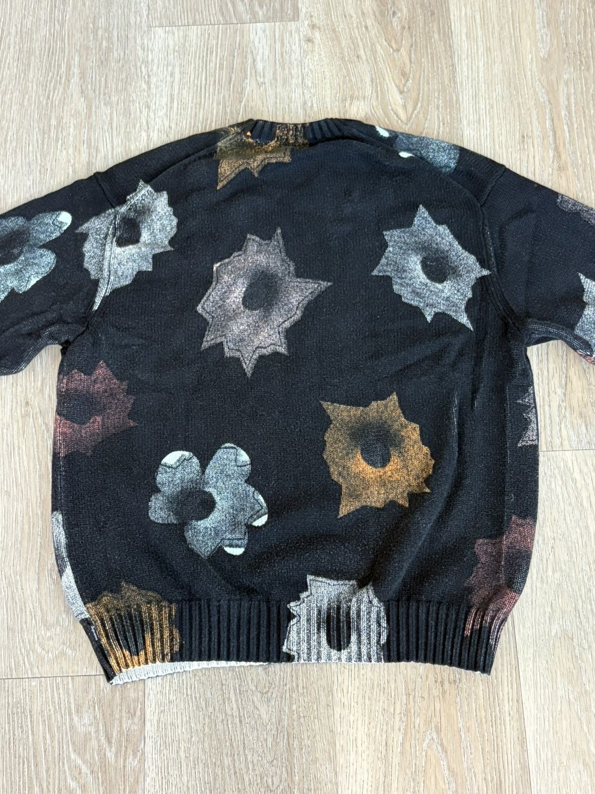 Supreme Authentic Supreme Nate Lowman Sweater Black Medium Size US M / EU 48-50 / 2 - 4 Thumbnail