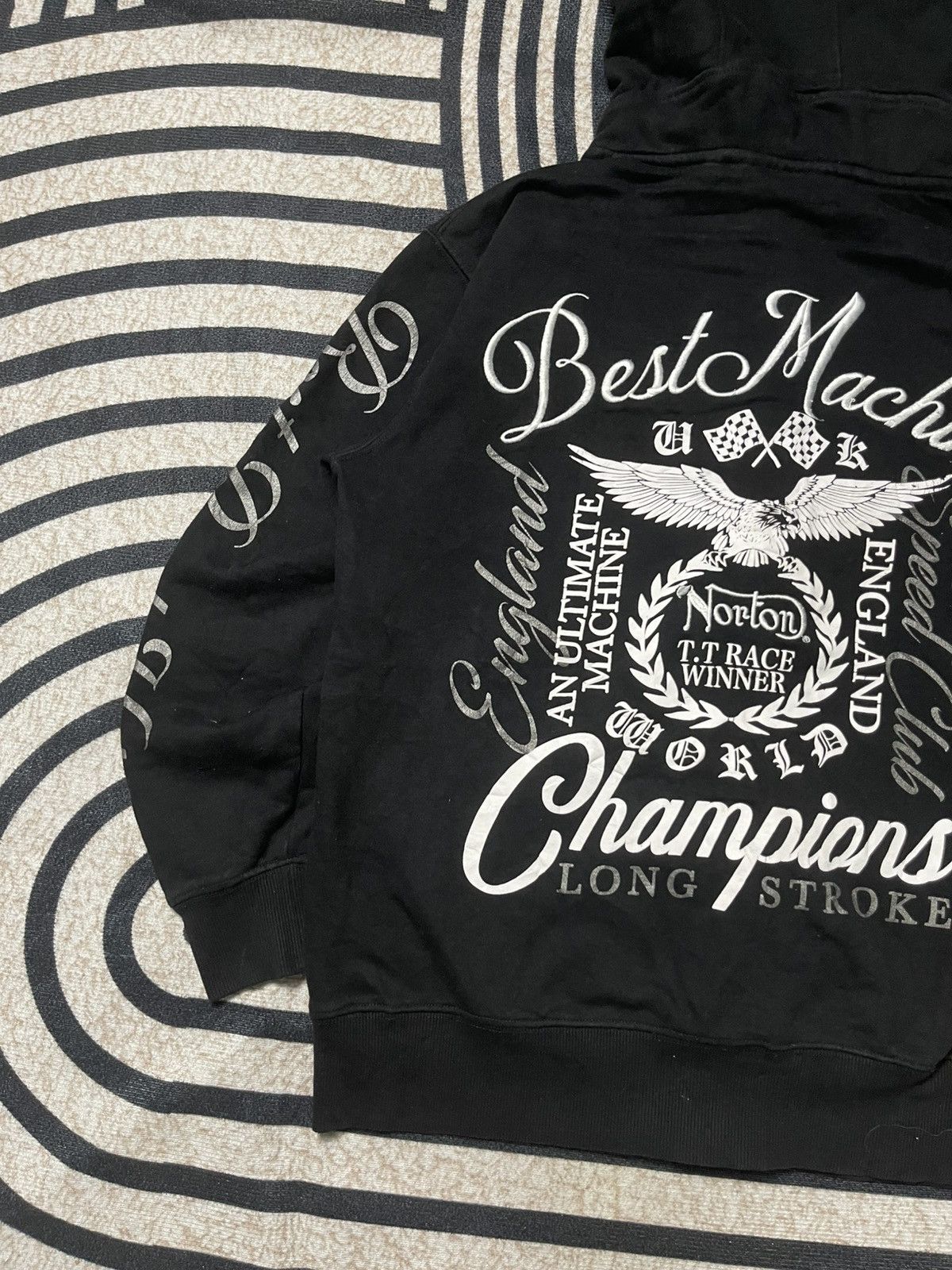 Norton 00s NORTON “BEST OF MACHINE” CHAMPIONS LONG STROKE HOODIE Size US M / EU 48-50 / 2 - 12 Thumbnail