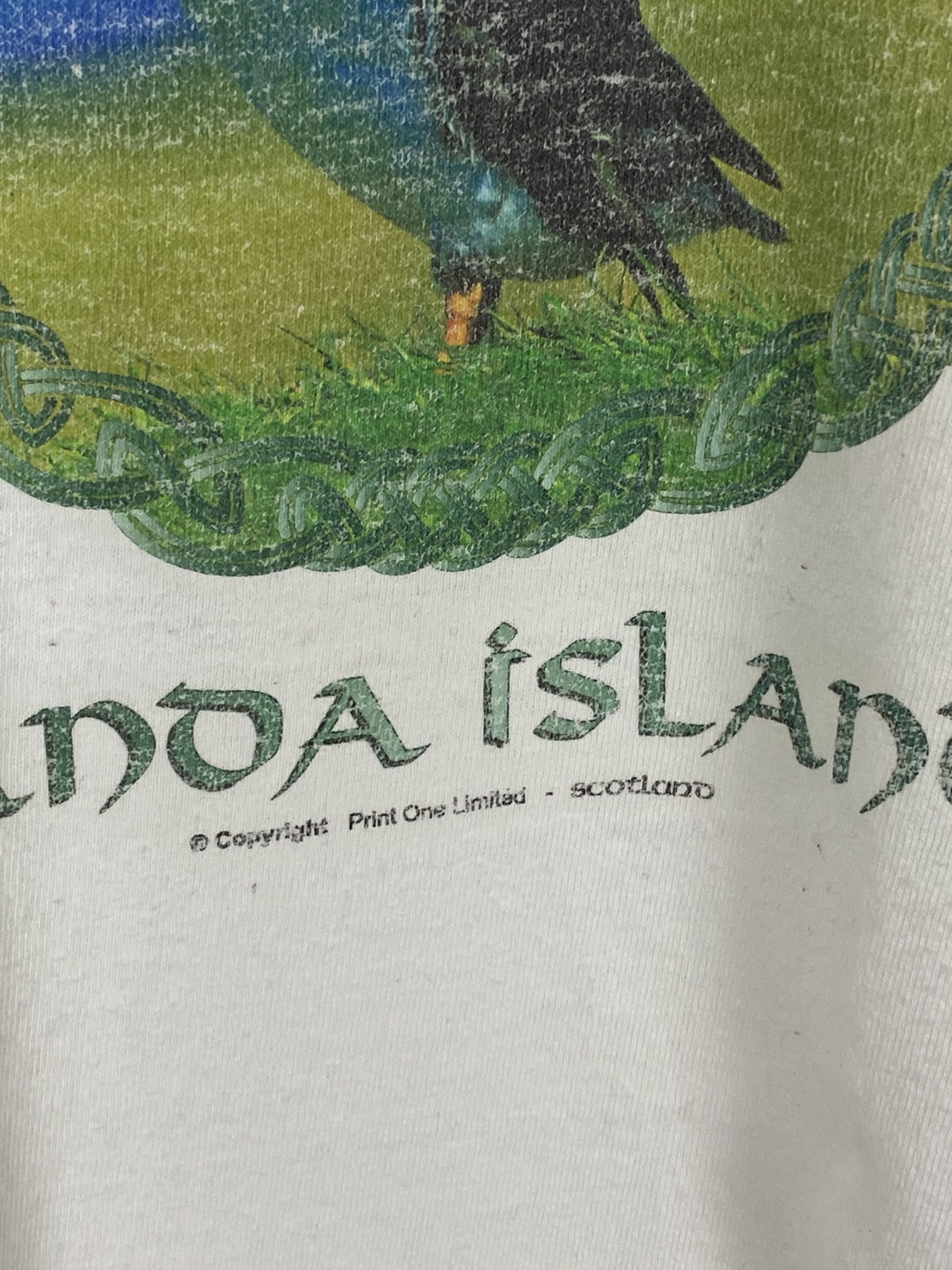Vintage Vintage SANDA ISLAND Puffin Bird Print T-Shirt M487 Size US M / EU 48-50 / 2 - 5 Thumbnail
